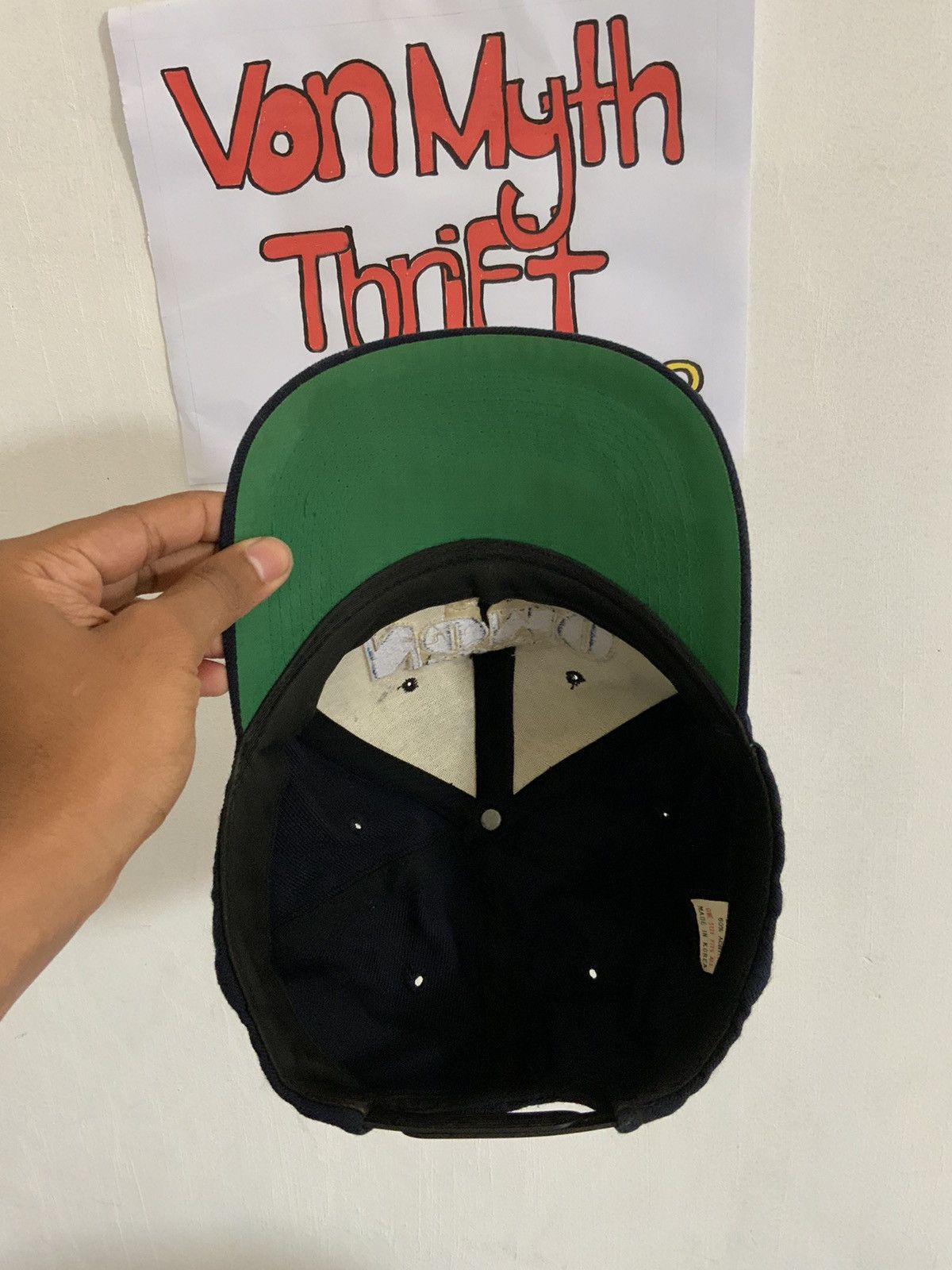 Japanese Brand Vintage Hideo Nomo 16 Hat Size ONE SIZE - 8 Thumbnail