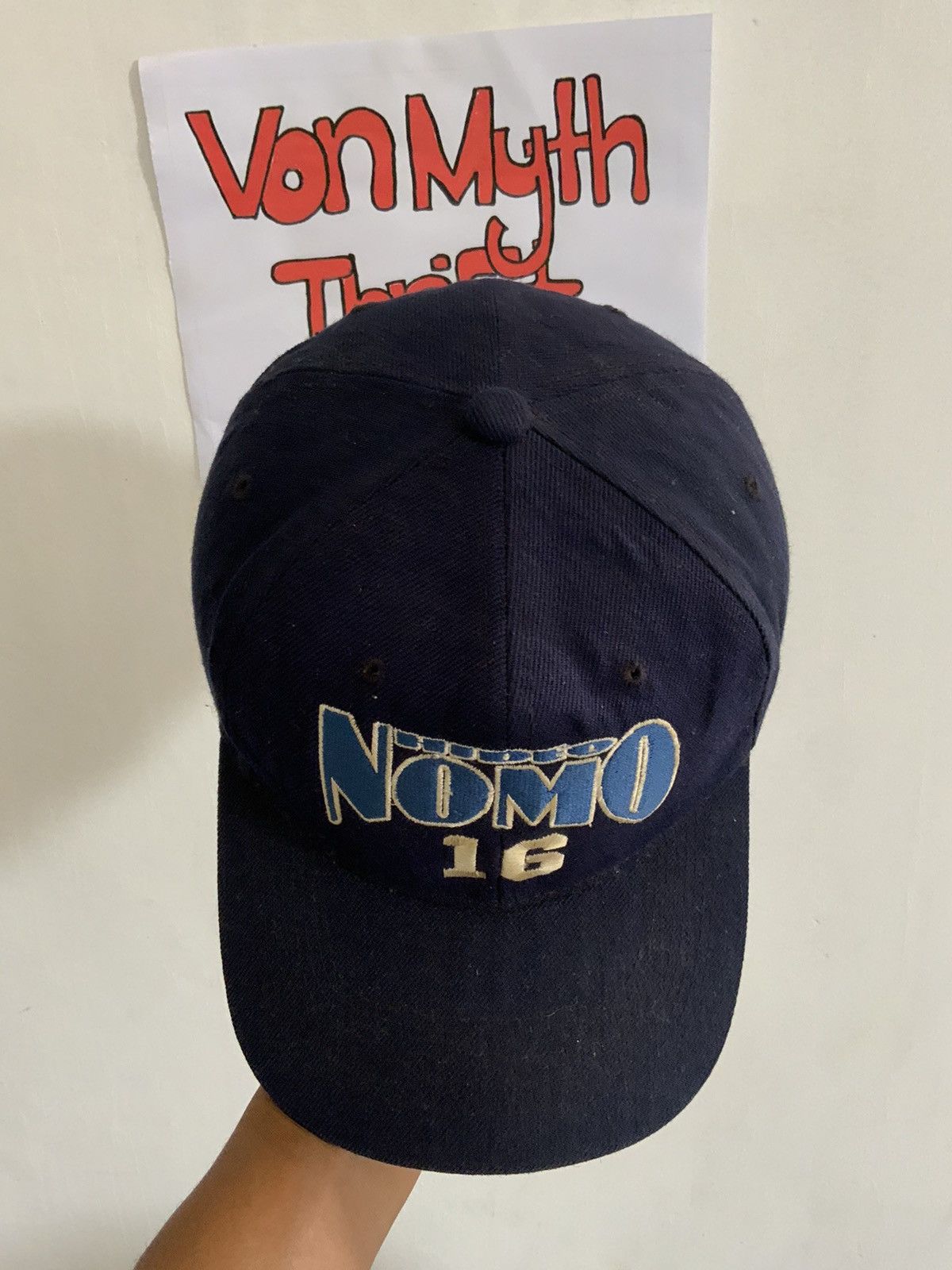 Japanese Brand Vintage Hideo Nomo 16 Hat Size ONE SIZE - 6 Thumbnail