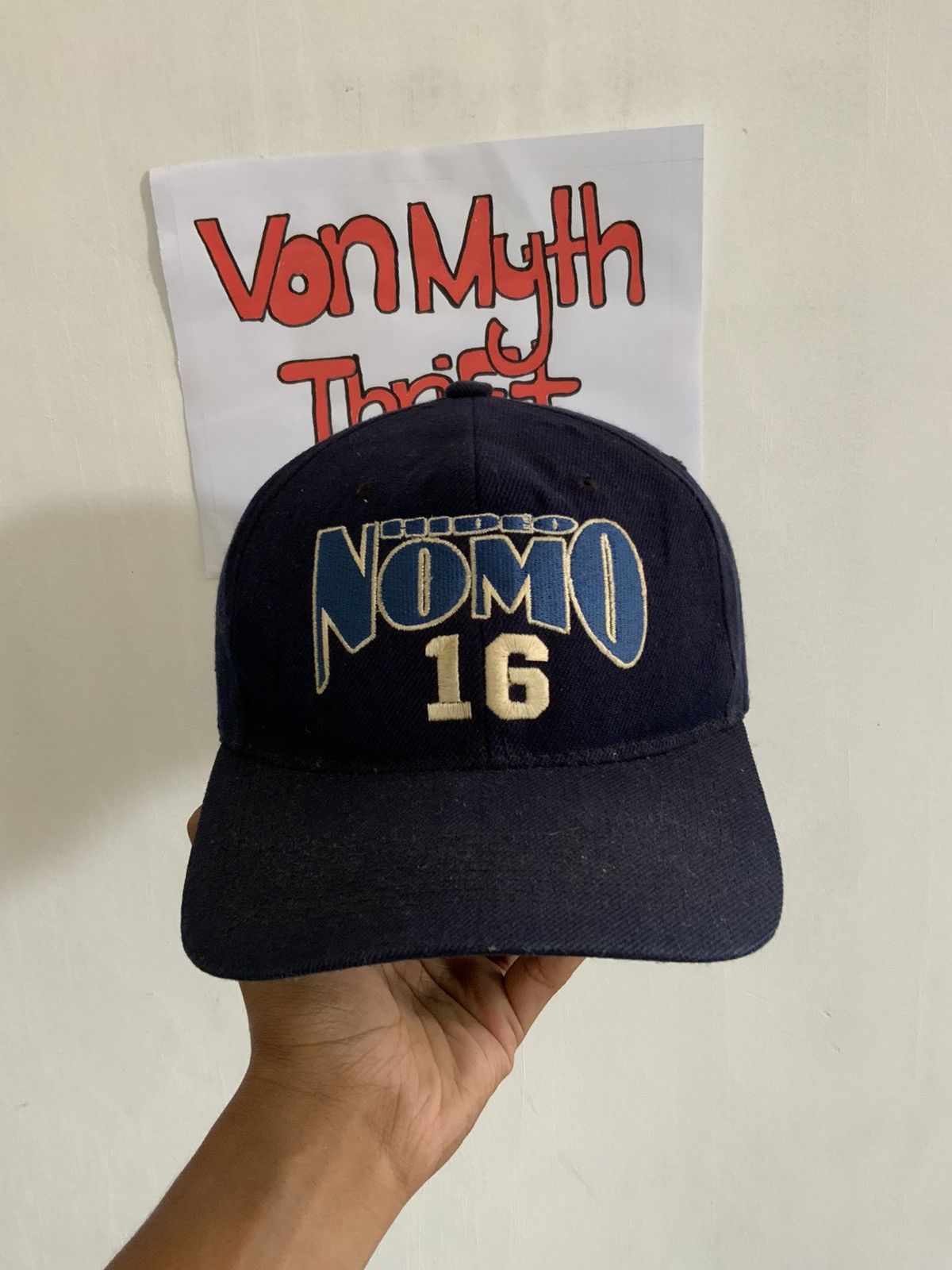 Japanese Brand Vintage Hideo Nomo 16 Hat Size ONE SIZE - 5 Thumbnail