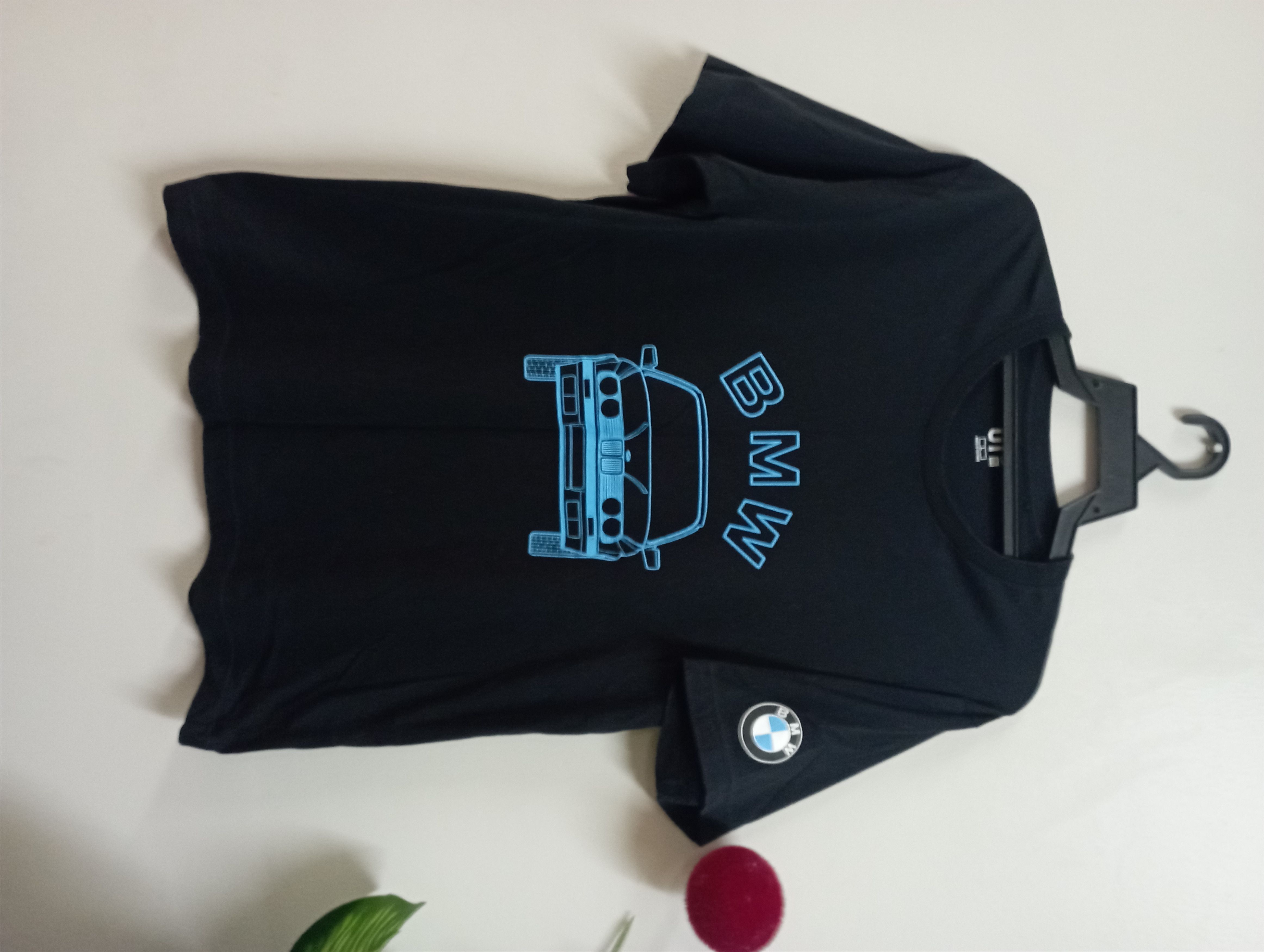 image of Like New Big Logo Bmw Vintage Model T Shirt, Men's (Size Large)