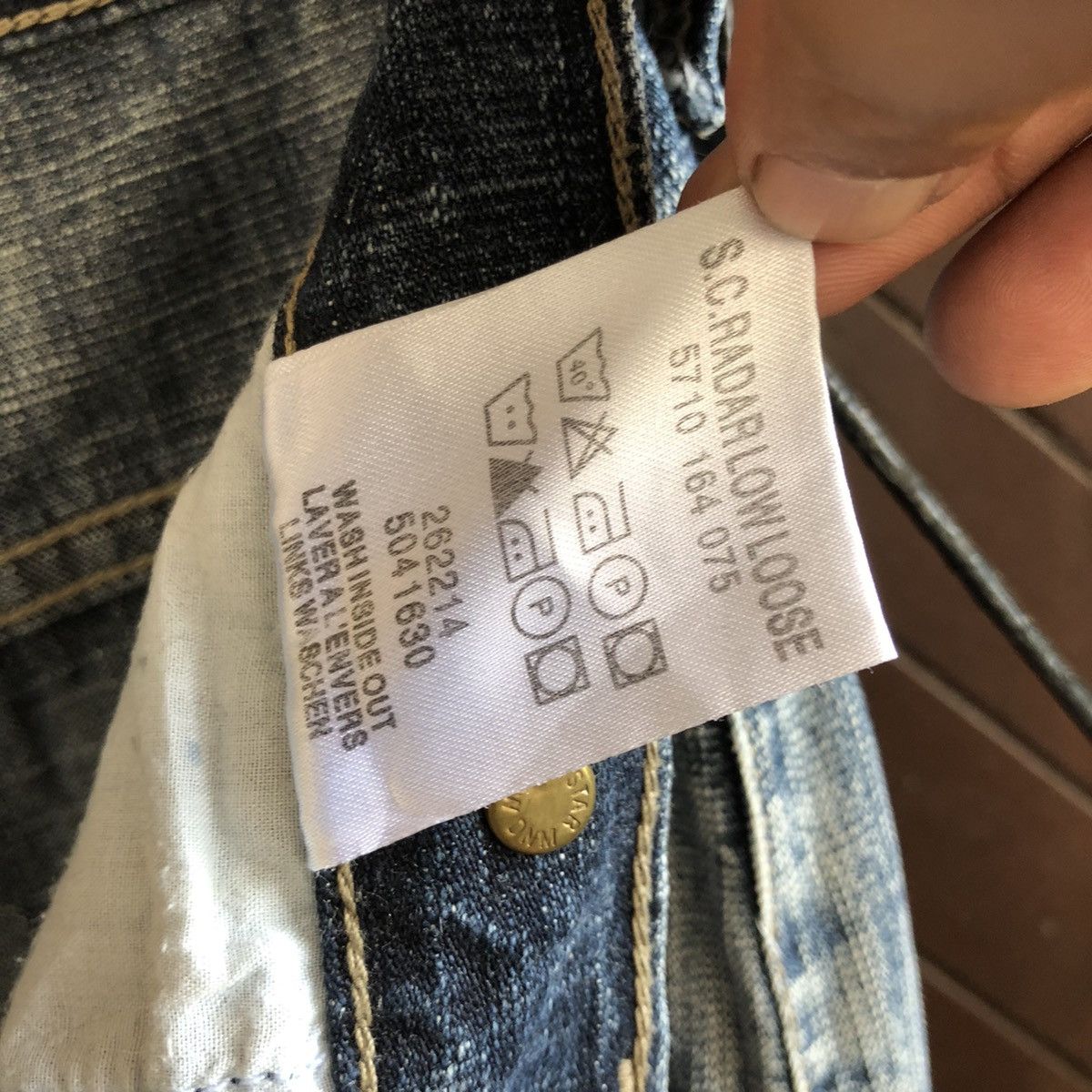 G-Star Japan G Star Raw Double Knee Patchwork Distressed Denum Size US 30 / EU 46 - 8 Thumbnail