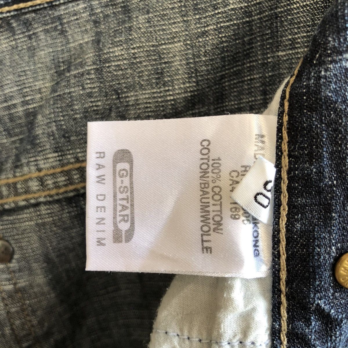 G-Star Japan G Star Raw Double Knee Patchwork Distressed Denum Size US 30 / EU 46 - 7 Thumbnail