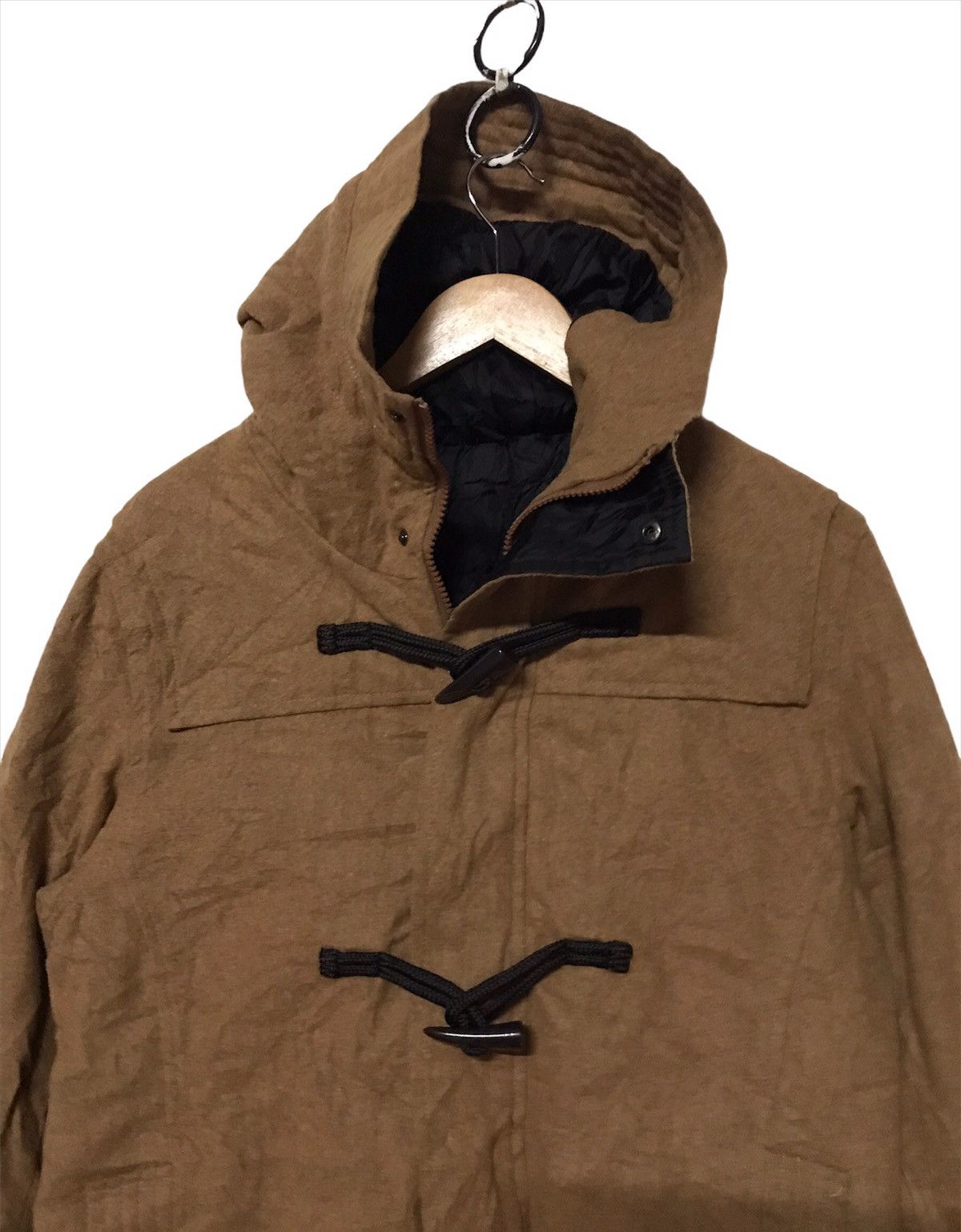 Vintage 🔥5 Zip Five Wool Duffle Jacket Size US S / EU 44-46 / 1 - 3 Thumbnail