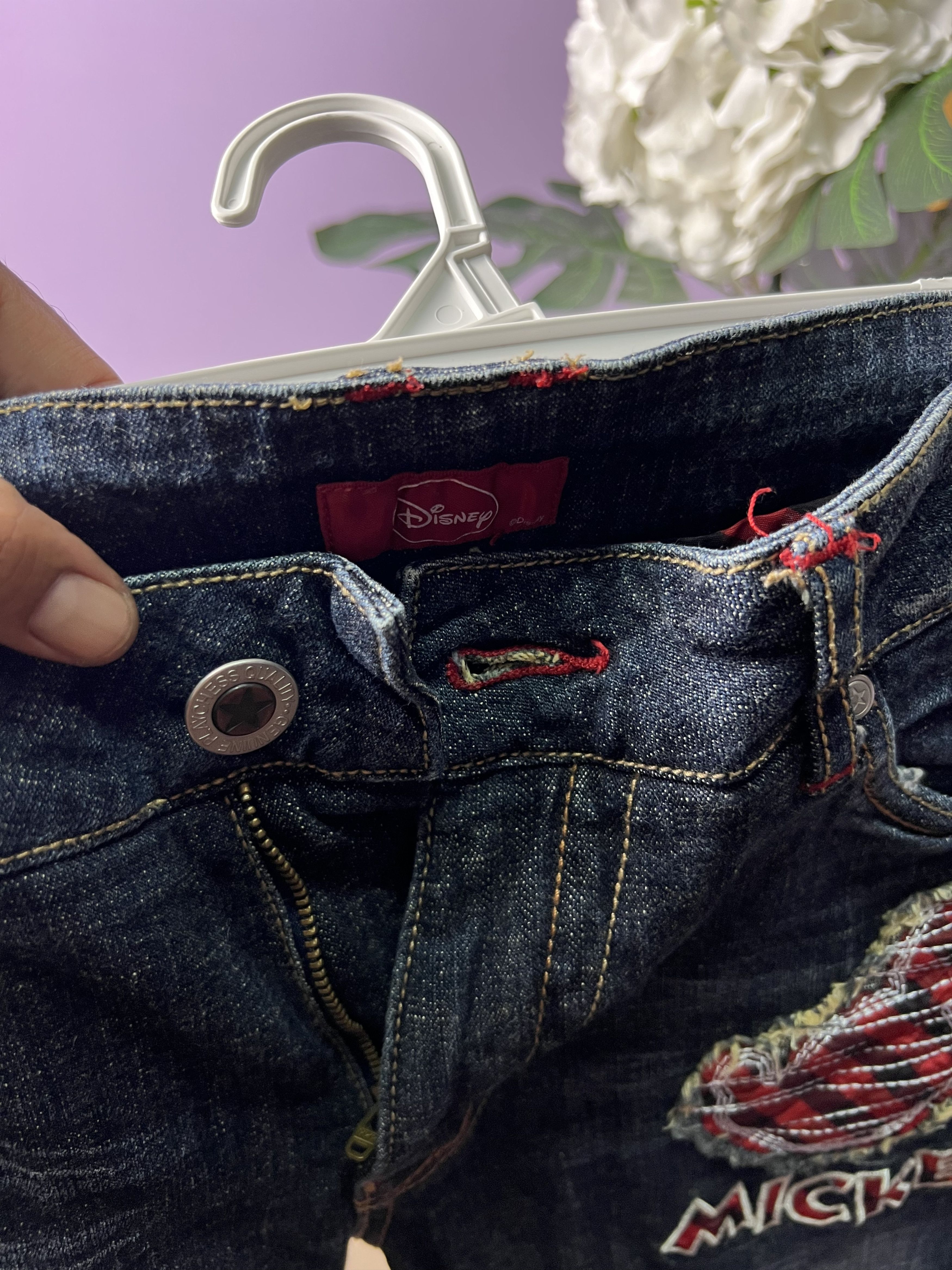 Disney 🔥Mickey Disney Denim Size 29" - 15 Thumbnail