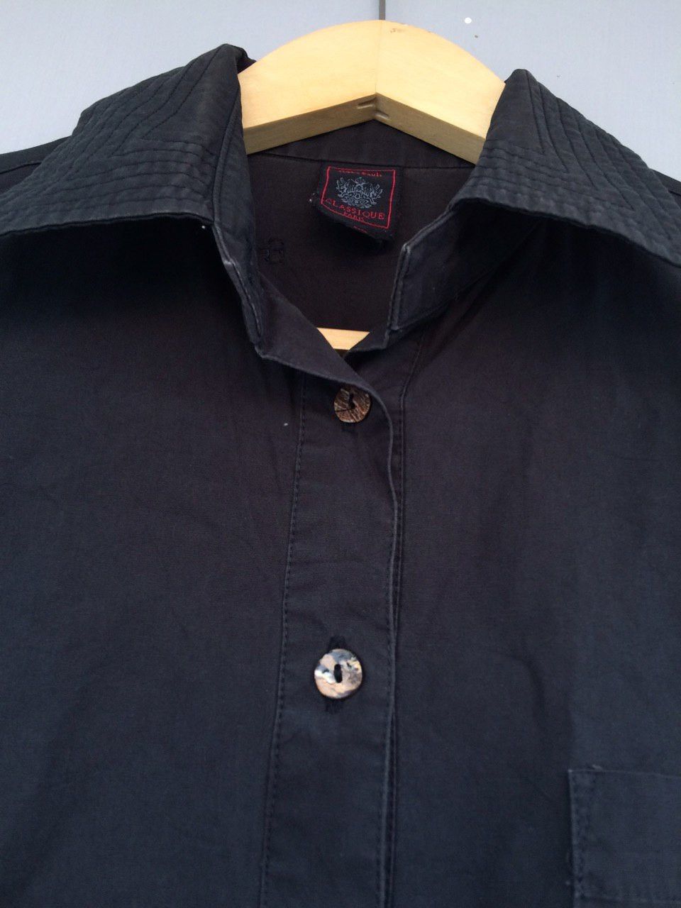 Jean Paul Gaultier Jean Paul Gaultier Classique Black Shirt Size US M / EU 48-50 / 2 - 7 Thumbnail