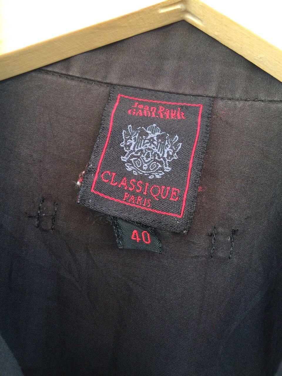 Jean Paul Gaultier Jean Paul Gaultier Classique Black Shirt Size US M / EU 48-50 / 2 - 6 Thumbnail
