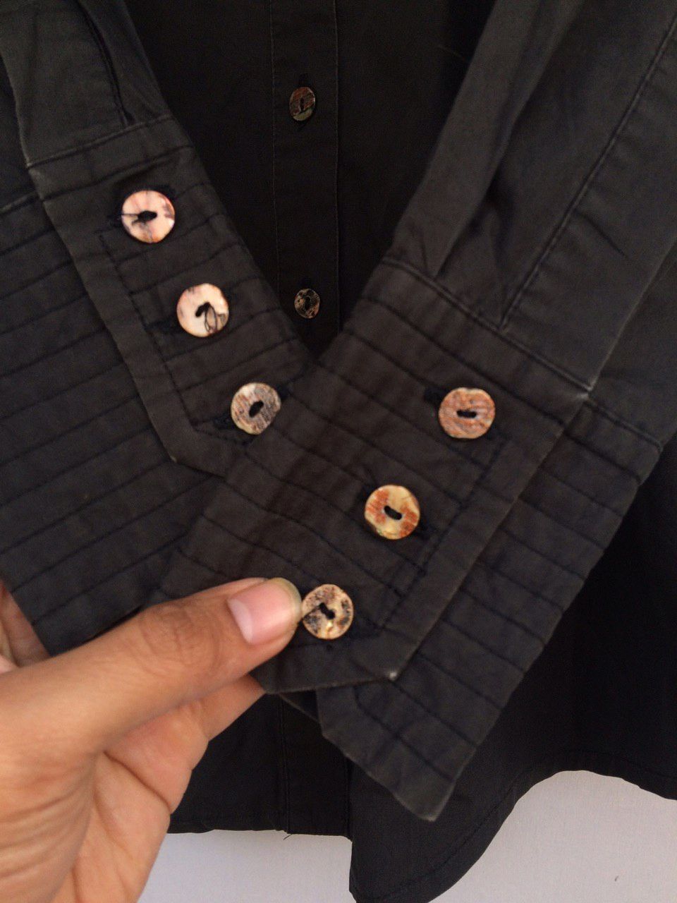 Jean Paul Gaultier Jean Paul Gaultier Classique Black Shirt Size US M / EU 48-50 / 2 - 5 Thumbnail
