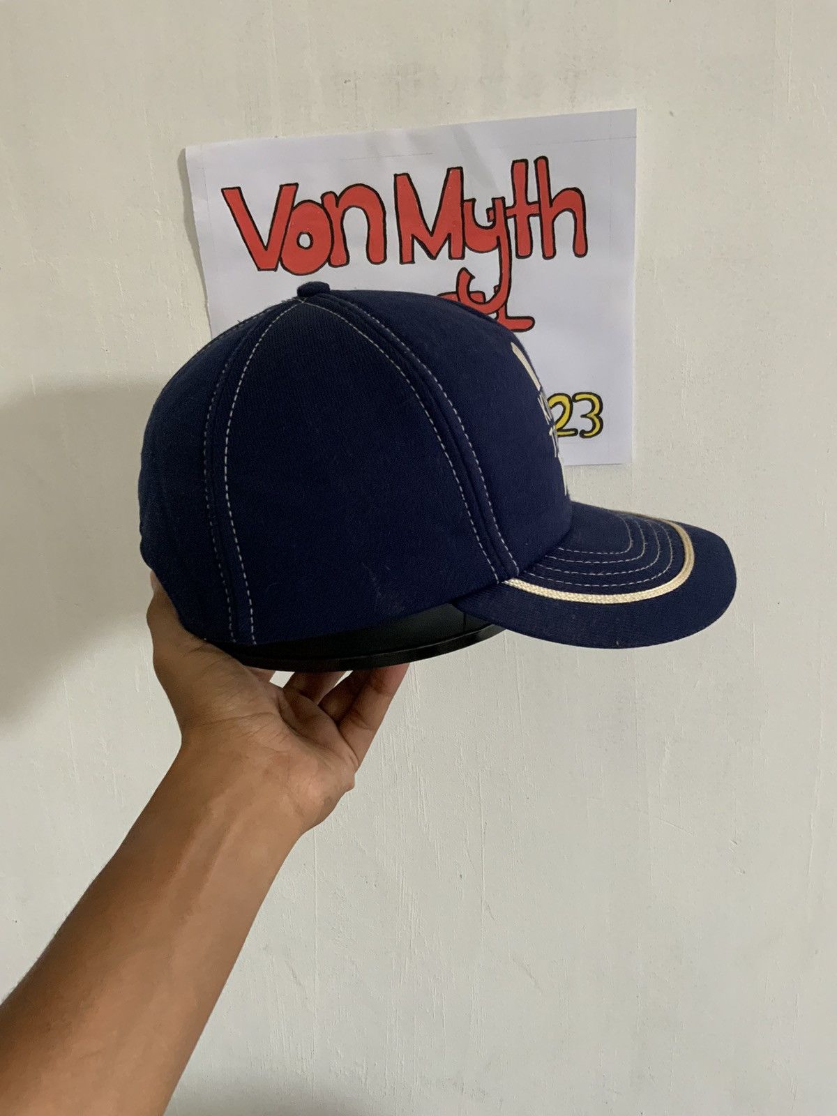 Vintage Vintage Kinard Trucking Spellout Fullspan Hat Size ONE SIZE - 6 Thumbnail