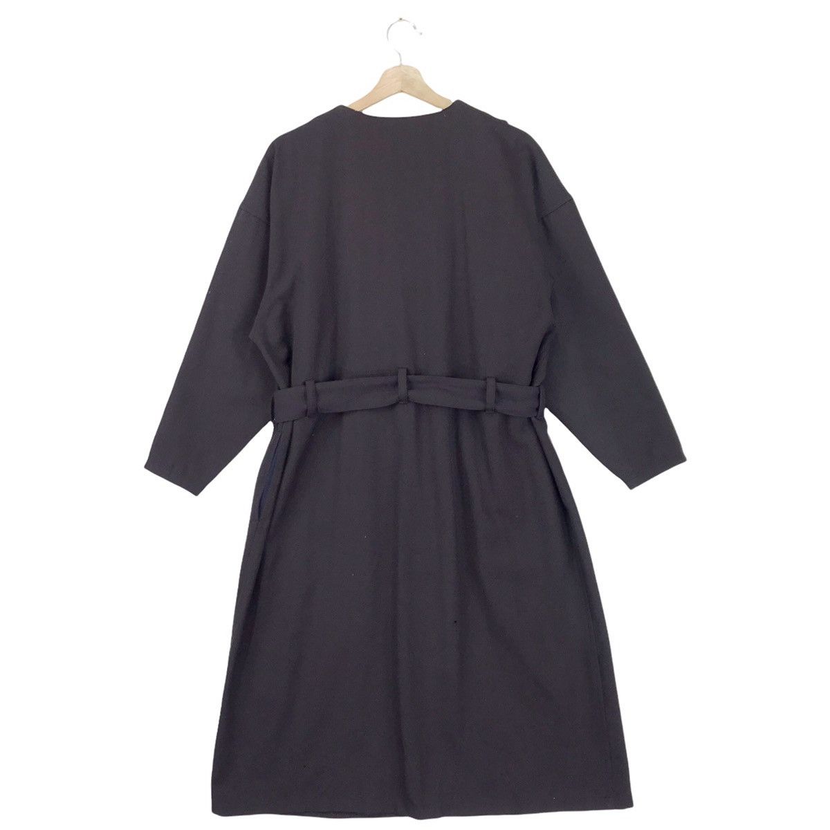 Yohji Yamamoto YS Yohji Yamamoto Double Layered Wool Long Coat Jacket Size US L / EU 52-54 / 3 - 7 Thumbnail