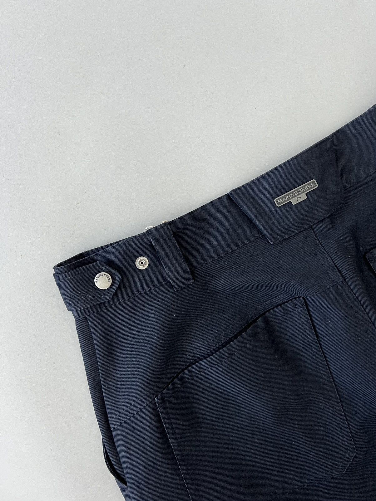 Marine Serre Marine Serre survival wide-leg tailored trousers Size US 34 / EU 50 - 4 Thumbnail