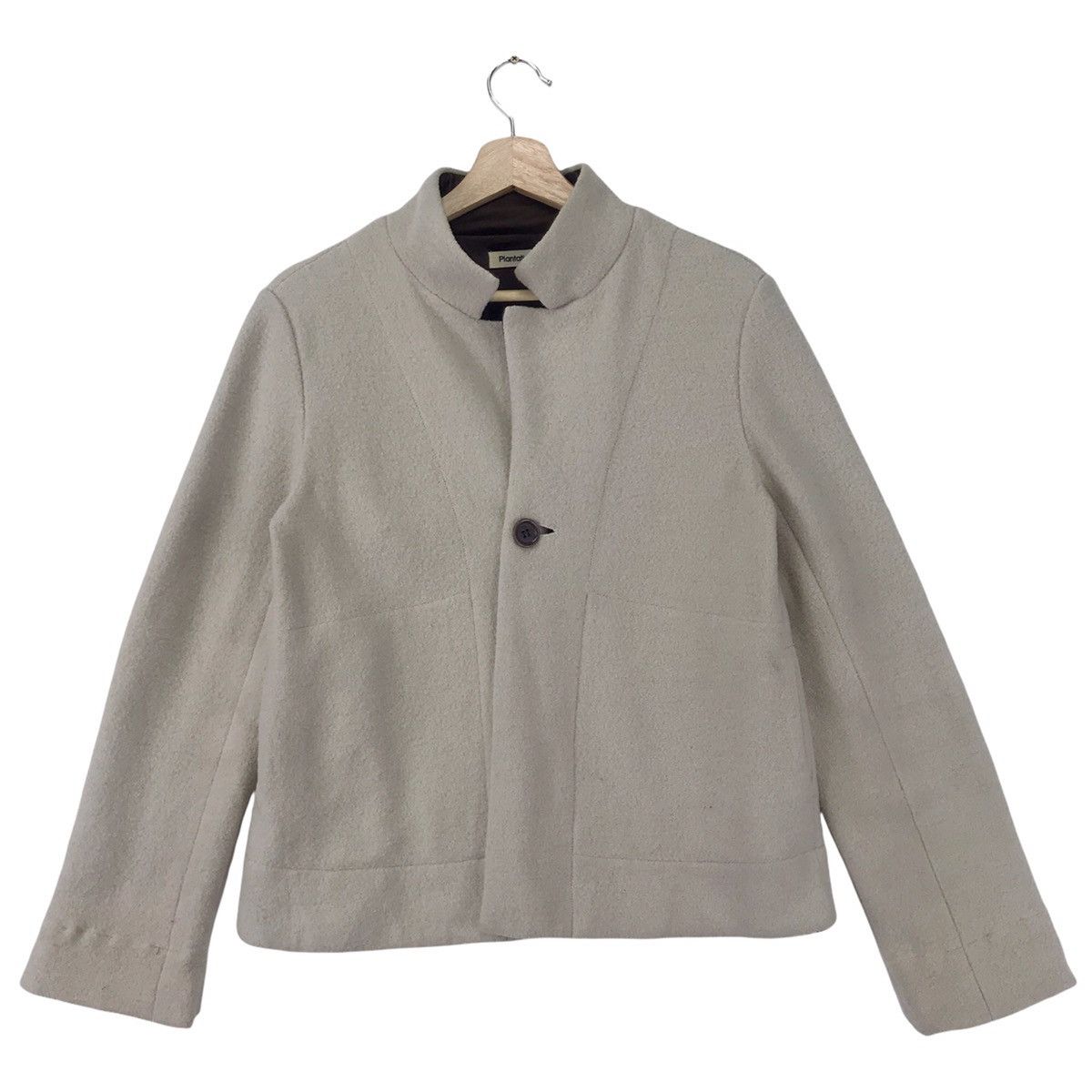 Issey Miyake Issey Miyake Plantation Wool Cardigan Jacket Size US M / EU 48-50 / 2 - 1 Thumbnail