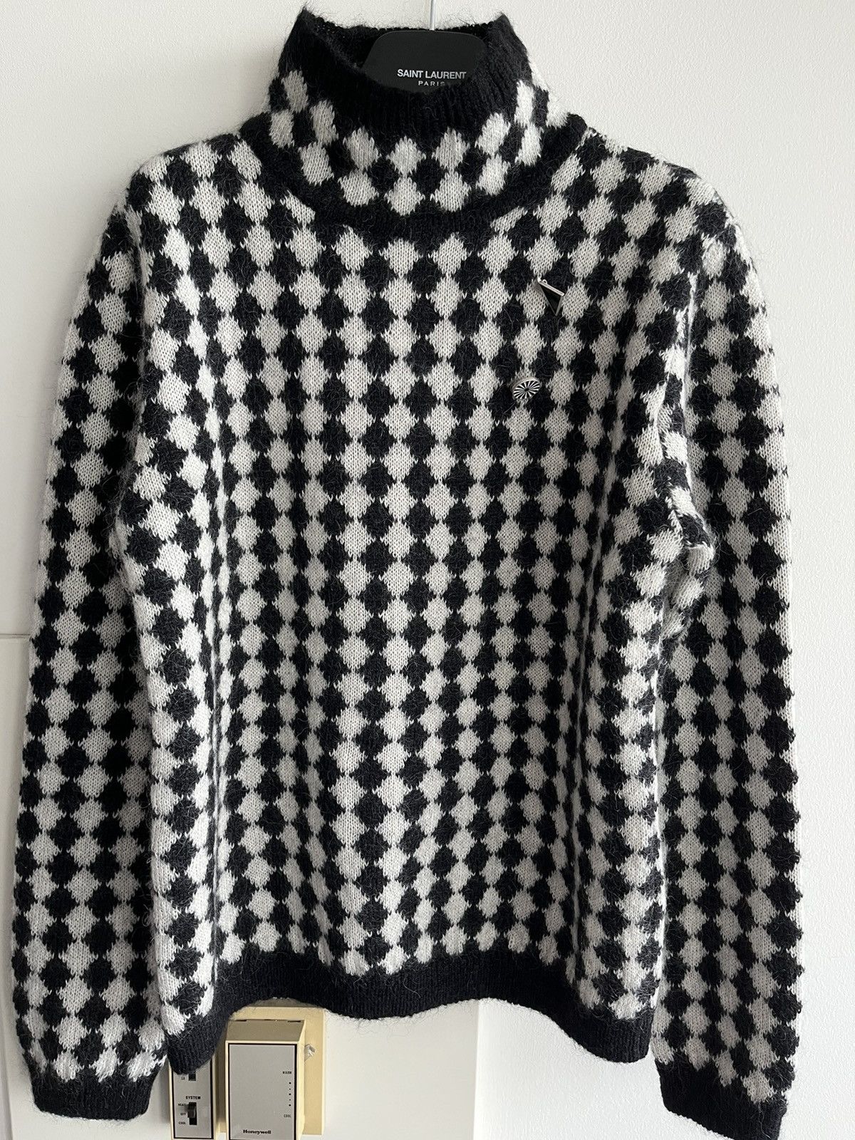 Hedi Slimane × Saint Laurent Paris × Yves Saint Laurent Super Runway Brand New Saint Laurent Los Angles Sweater Size US L / EU 52-54 / 3 - 24 Thumbnail