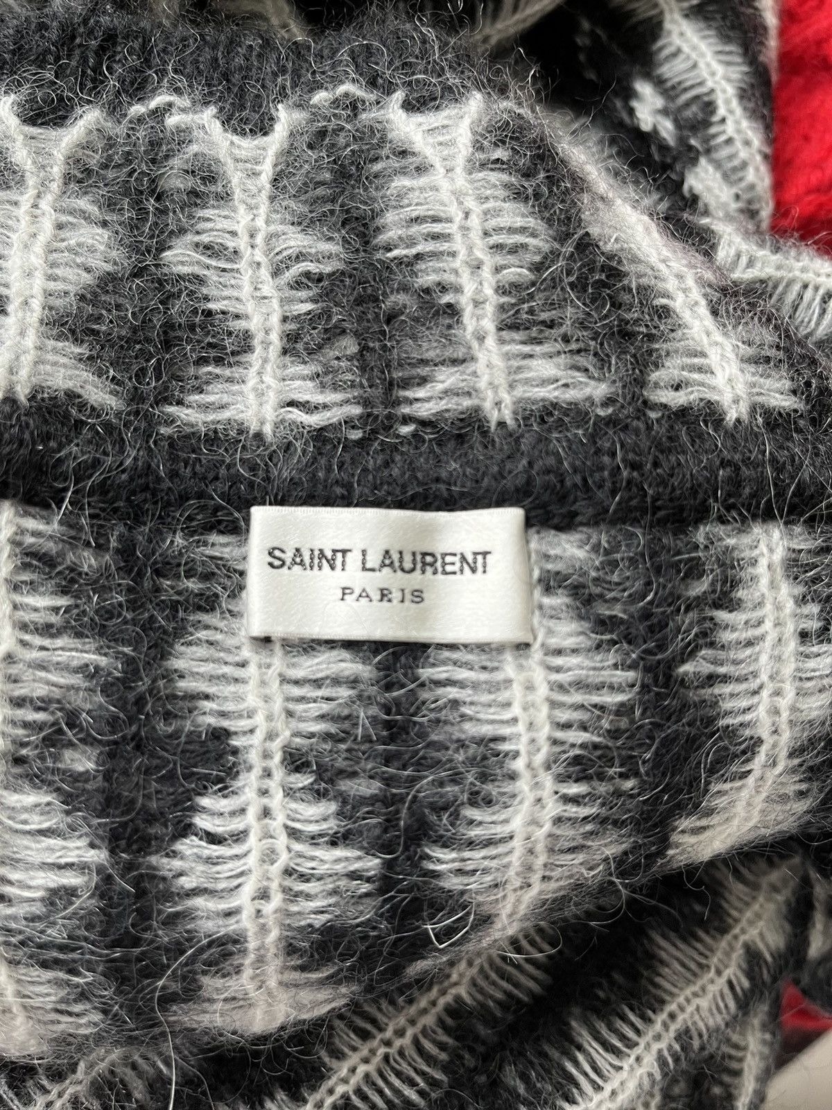 Hedi Slimane × Saint Laurent Paris × Yves Saint Laurent Super Runway Brand New Saint Laurent Los Angles Sweater Size US L / EU 52-54 / 3 - 4 Thumbnail