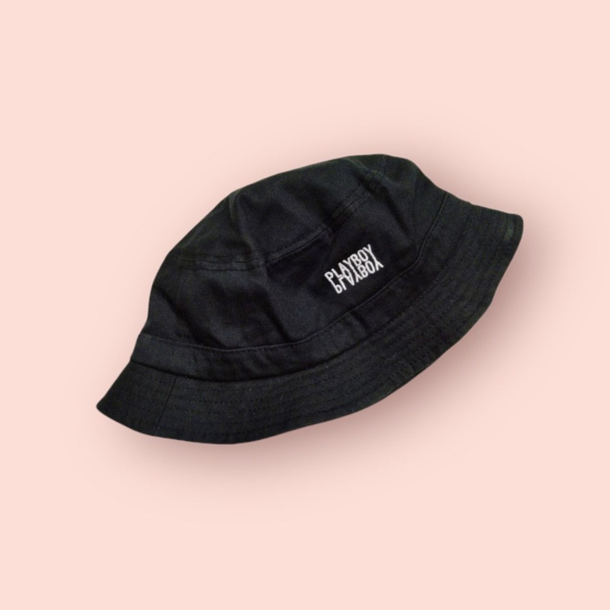 Playboy × Vintage PLAYBOY BUCKET HAT Size ONE SIZE - 8 Thumbnail