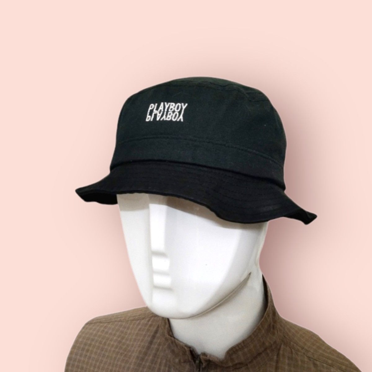 Playboy × Vintage PLAYBOY BUCKET HAT Size ONE SIZE - 4 Thumbnail