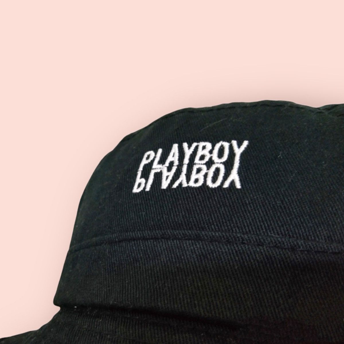 Playboy × Vintage PLAYBOY BUCKET HAT Size ONE SIZE - 2 Thumbnail