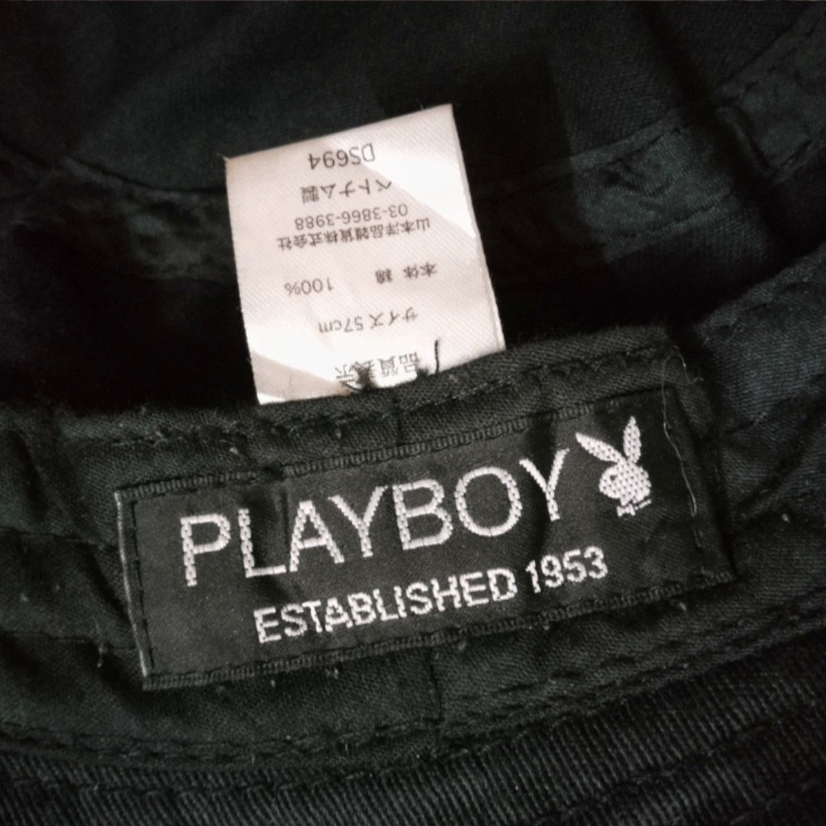 Playboy × Vintage PLAYBOY BUCKET HAT Size ONE SIZE - 13 Thumbnail