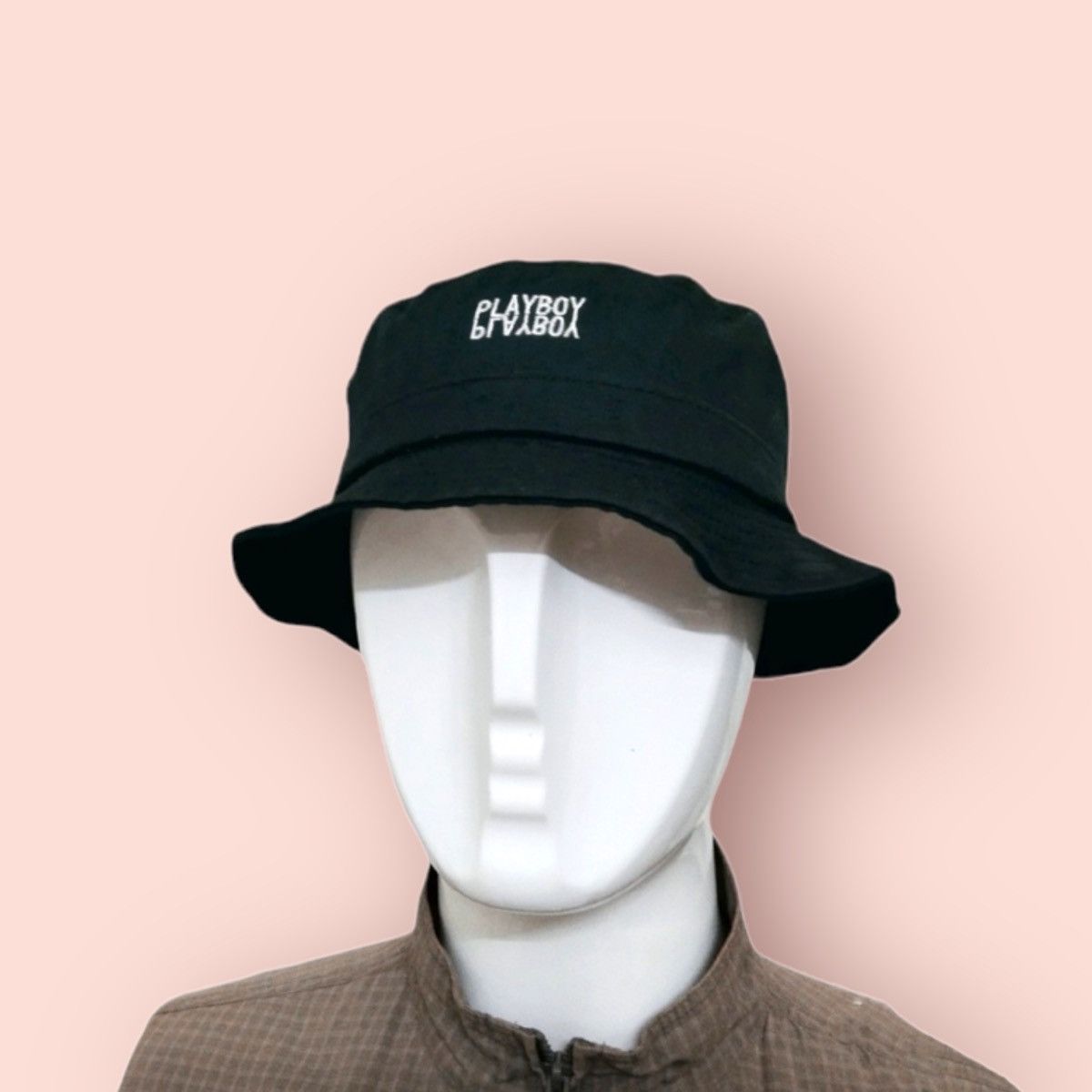Playboy × Vintage PLAYBOY BUCKET HAT Size ONE SIZE - 5 Thumbnail