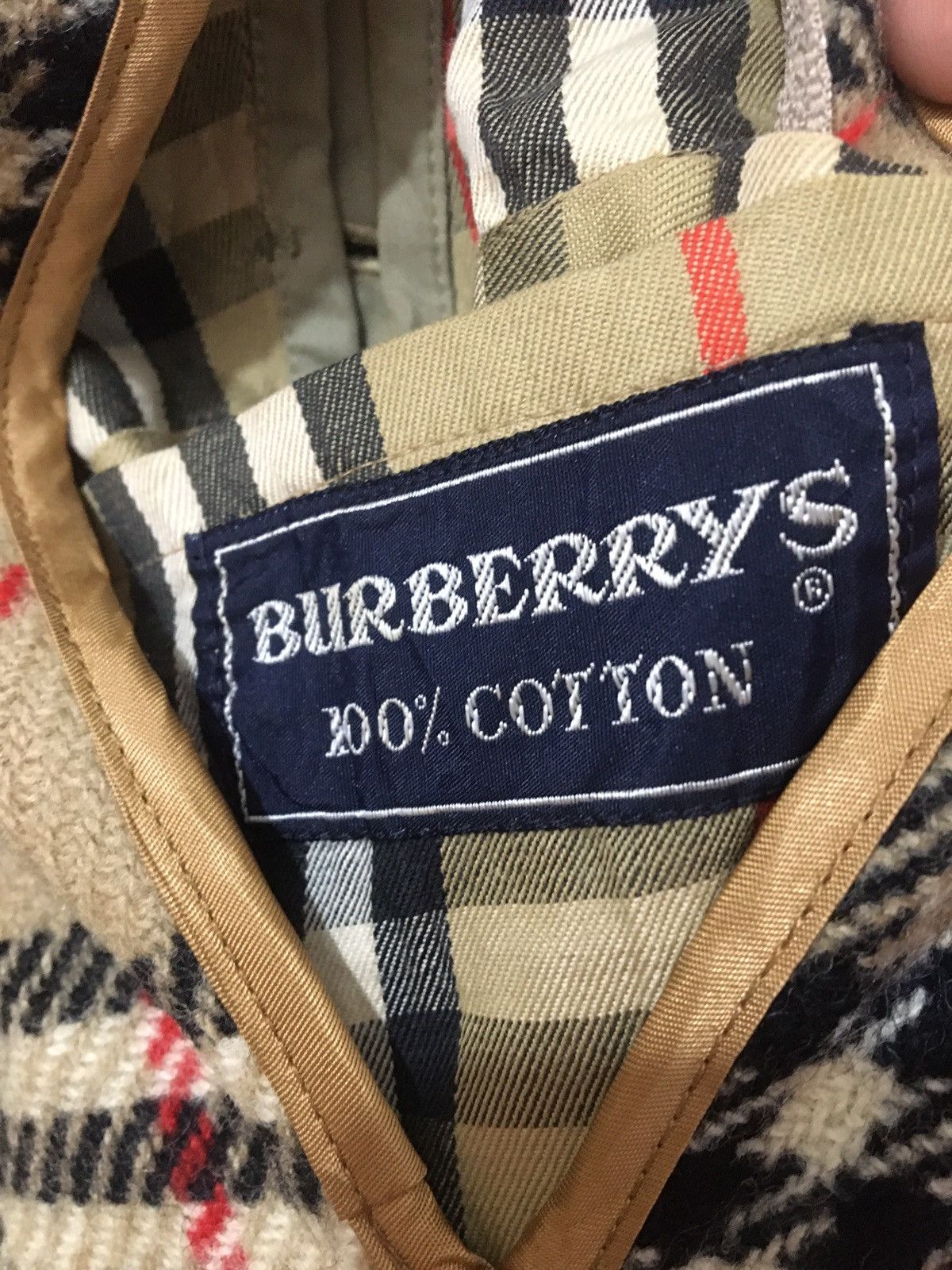 Burberry × Vintage Vintage Burberry Single Breasted Nova Check Size US M / EU 48-50 / 2 - 13 Thumbnail