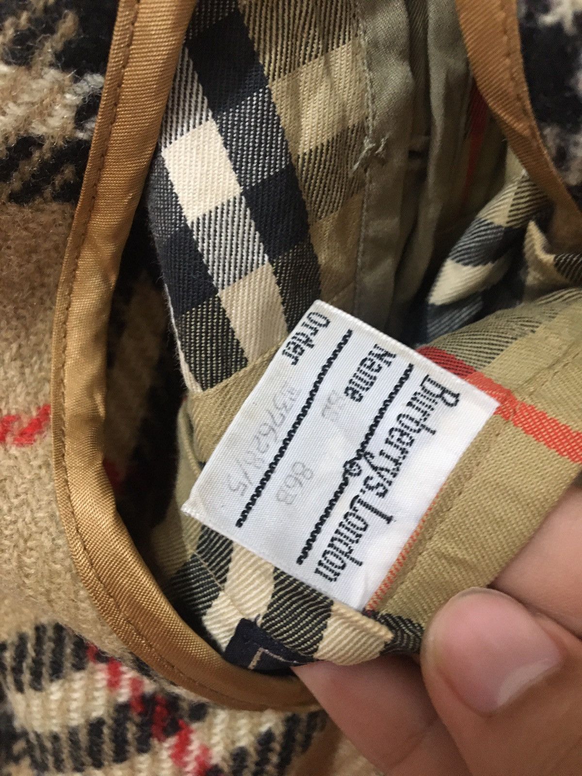 Burberry × Vintage Vintage Burberry Single Breasted Nova Check Size US M / EU 48-50 / 2 - 14 Thumbnail