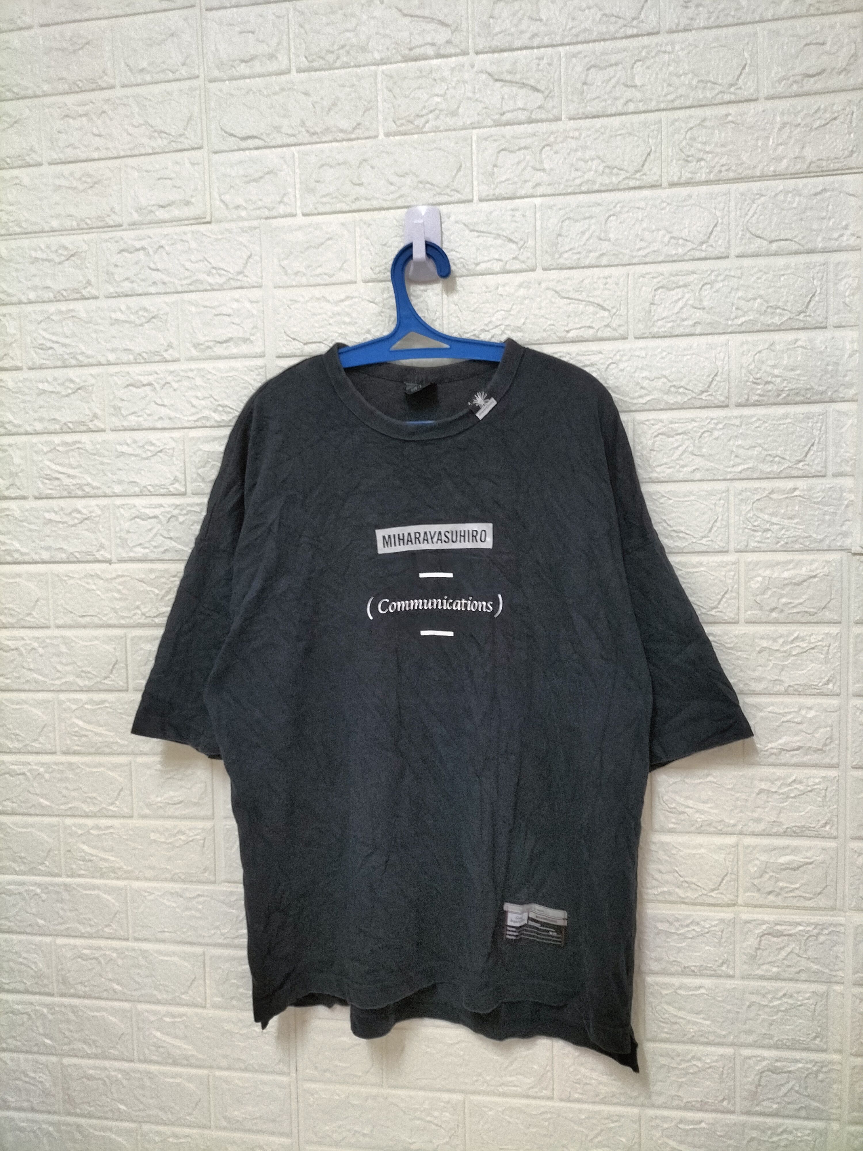image of Miharayasuhiro Good Inspiration Black Tee, Men's (Size Large)