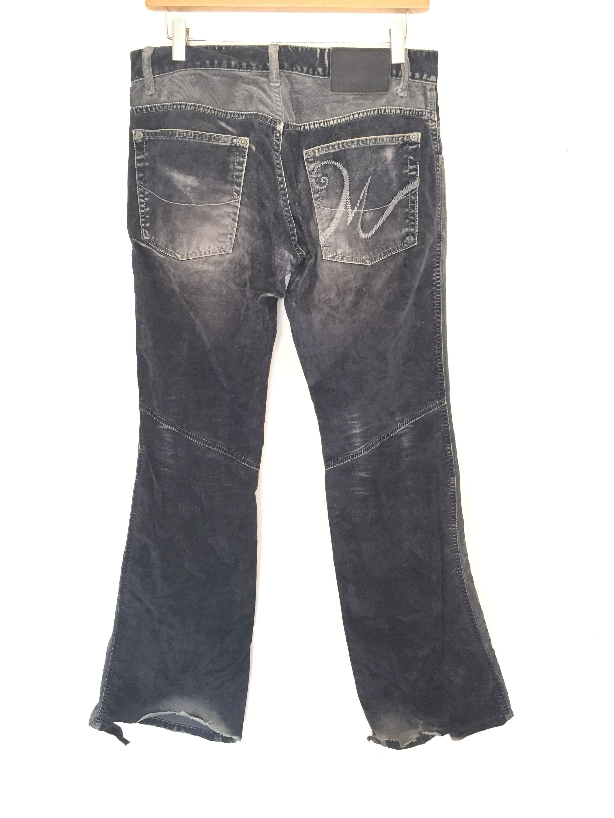 Morgan Homme FLARE!!Hybrid corduroy Rayon wax pants Size US 30 / EU 46 - 8 Thumbnail