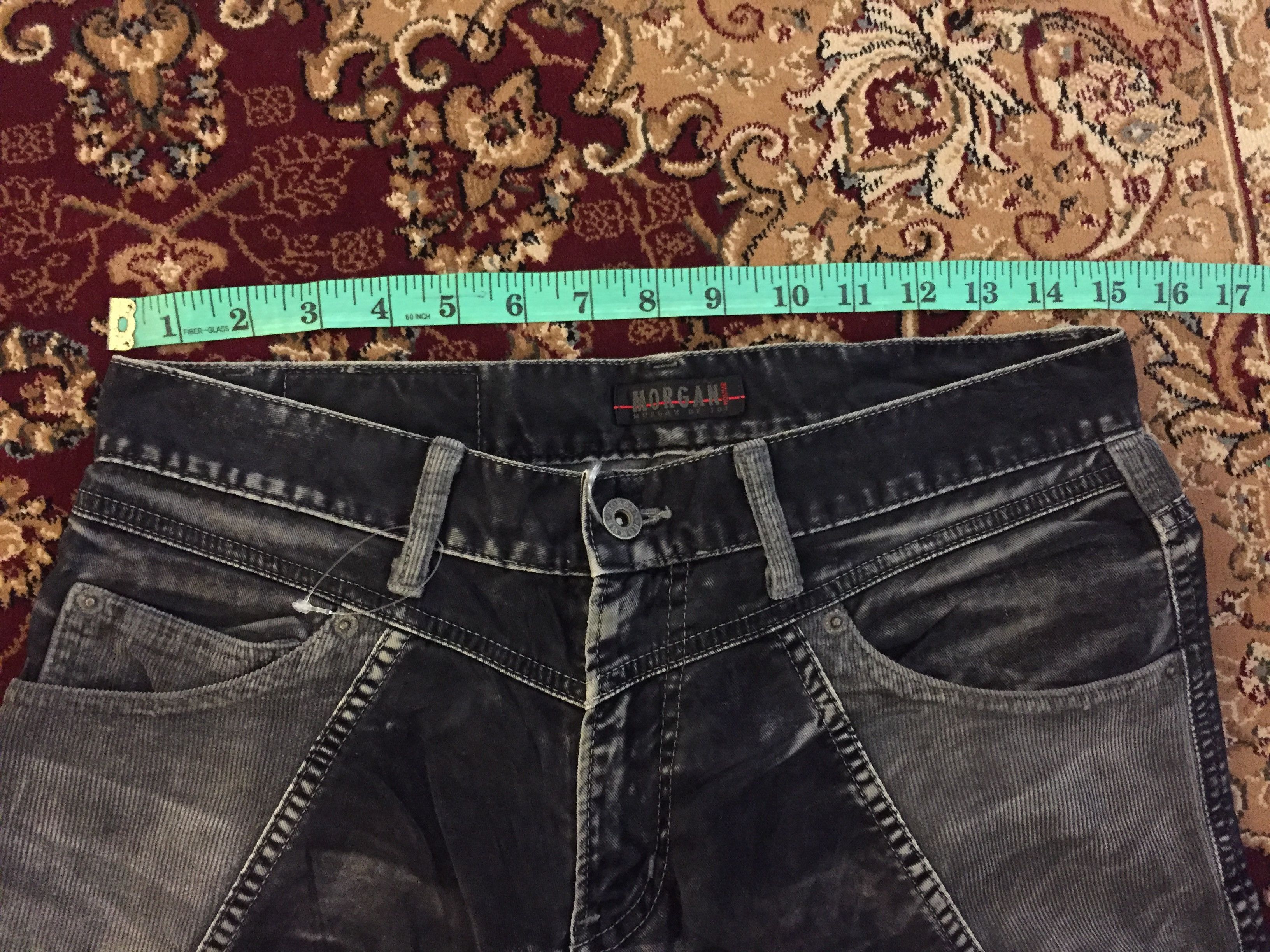 Morgan Homme FLARE!!Hybrid corduroy Rayon wax pants Size US 30 / EU 46 - 14 Thumbnail