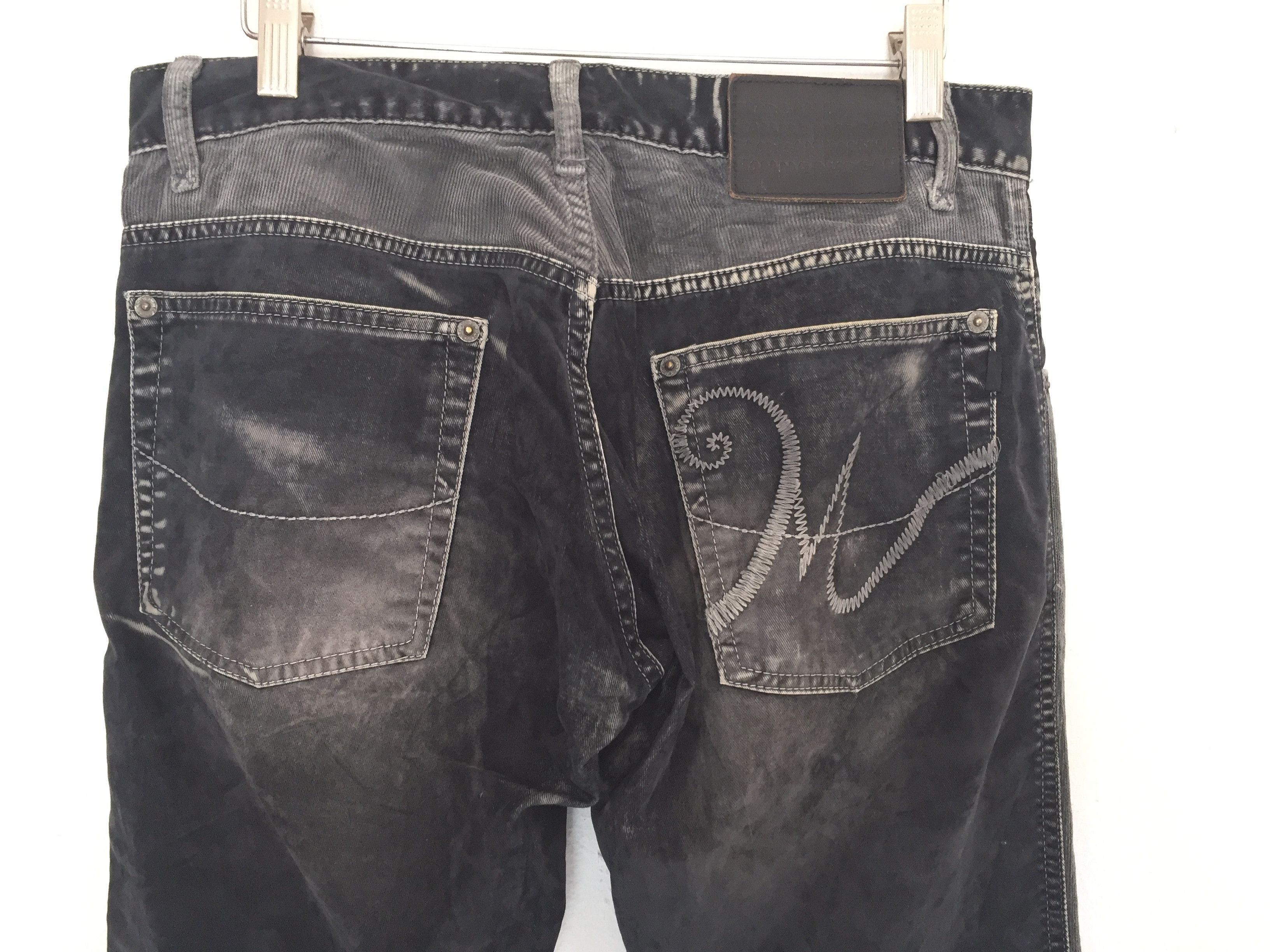 Morgan Homme FLARE!!Hybrid corduroy Rayon wax pants Size US 30 / EU 46 - 9 Thumbnail