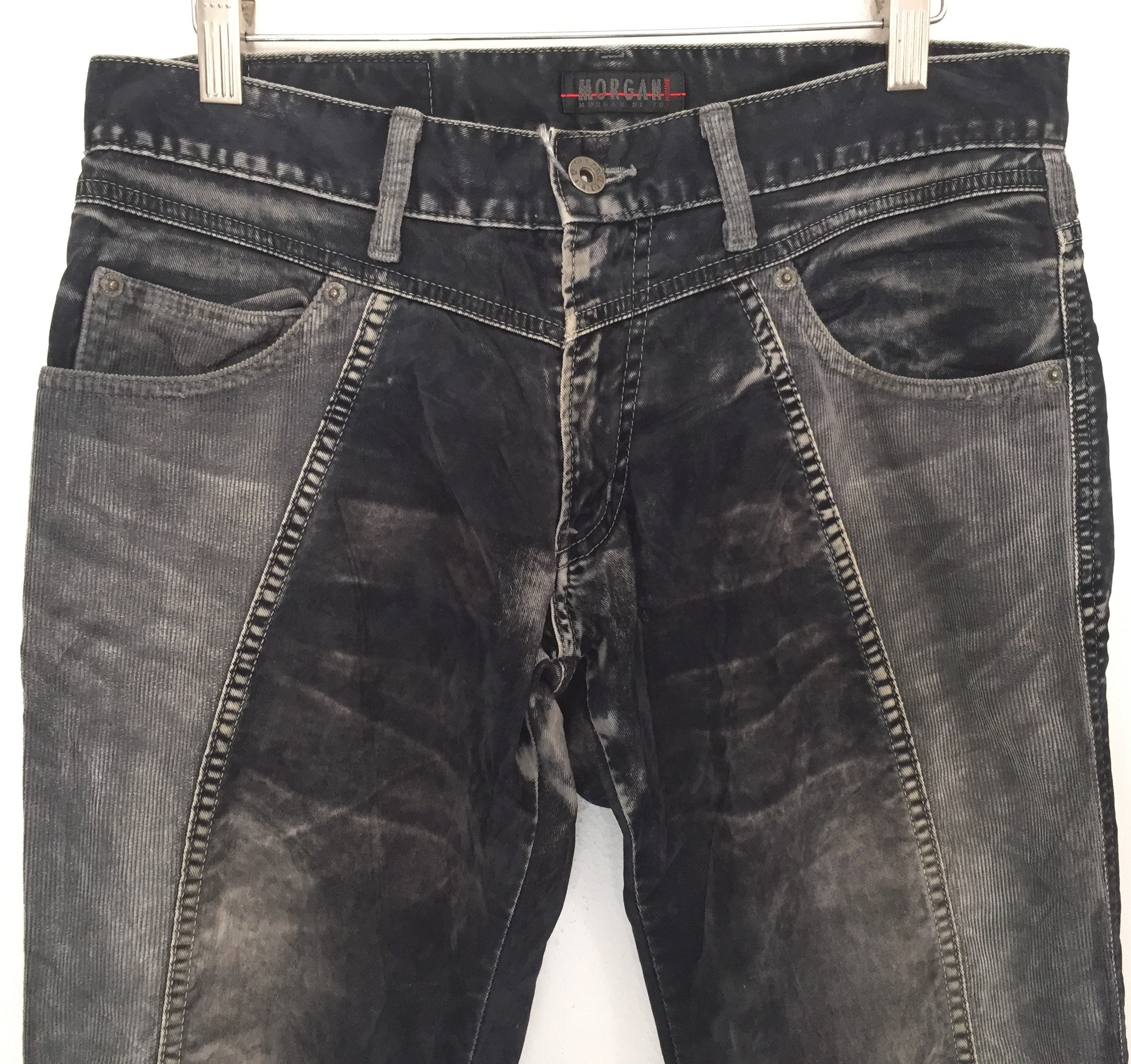 Morgan Homme FLARE!!Hybrid corduroy Rayon wax pants Size US 30 / EU 46 - 3 Thumbnail