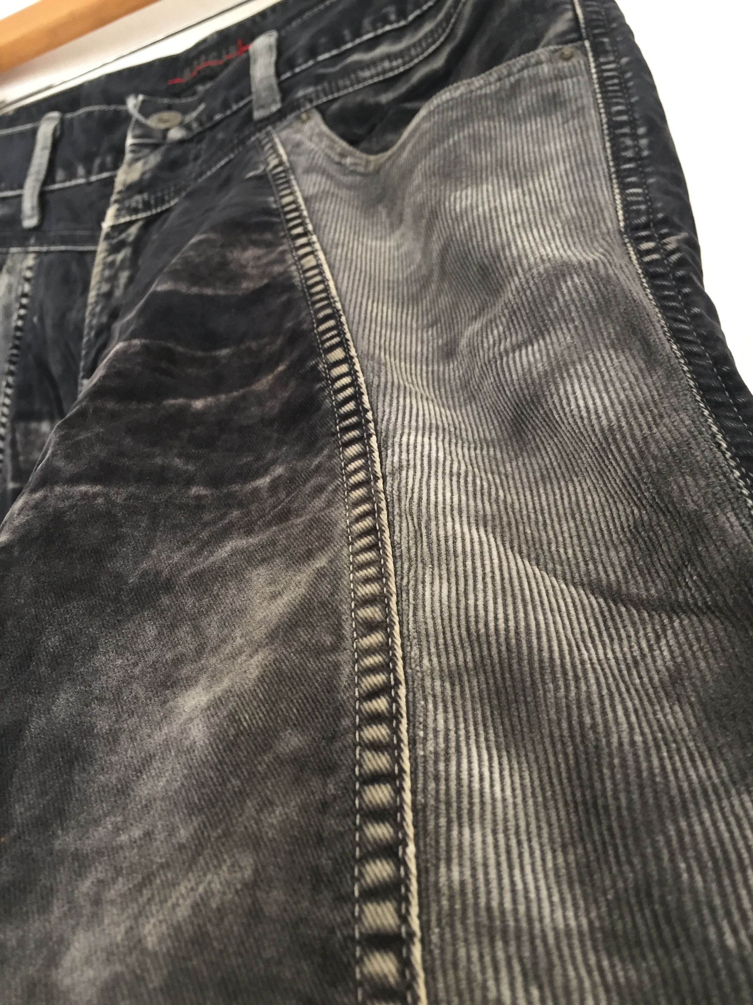 Morgan Homme FLARE!!Hybrid corduroy Rayon wax pants Size US 30 / EU 46 - 6 Thumbnail