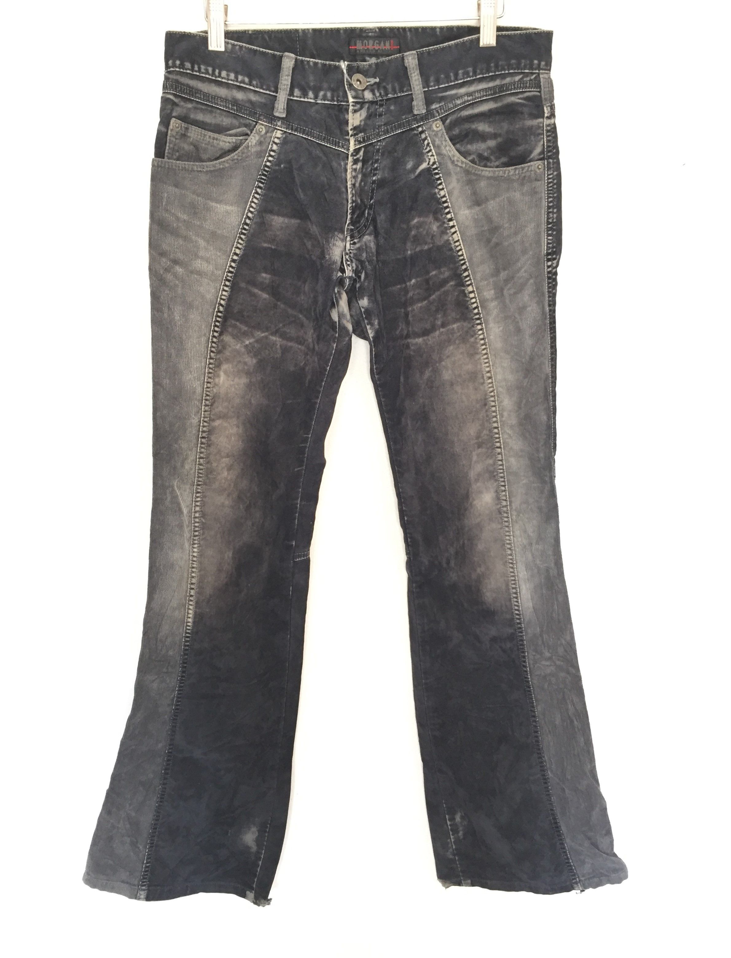 Morgan Homme FLARE!!Hybrid corduroy Rayon wax pants Size US 30 / EU 46 - 2 Thumbnail