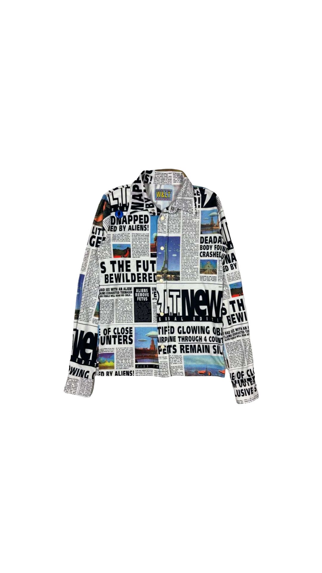 Vintage × Walter Van Beirendonck Walter Van Beirendock Shirt Size US M / EU 48-50 / 2 - 1 Thumbnail