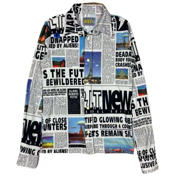 Vintage × Walter Van Beirendonck Walter Van Beirendock Shirt Size US M / EU 48-50 / 2 - 2 Thumbnail