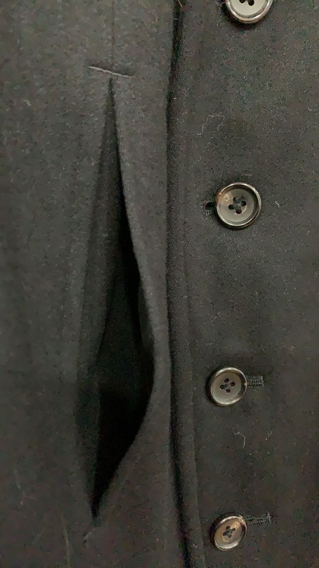 Yohji Yamamoto Yohji Yamamoto Pour Homme contrast collar,bottom jacket Size 38R - 8 Thumbnail