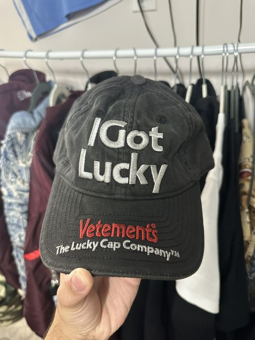 Vetements Vetements I Got Lucky Hat ( NWT ) | Grailed