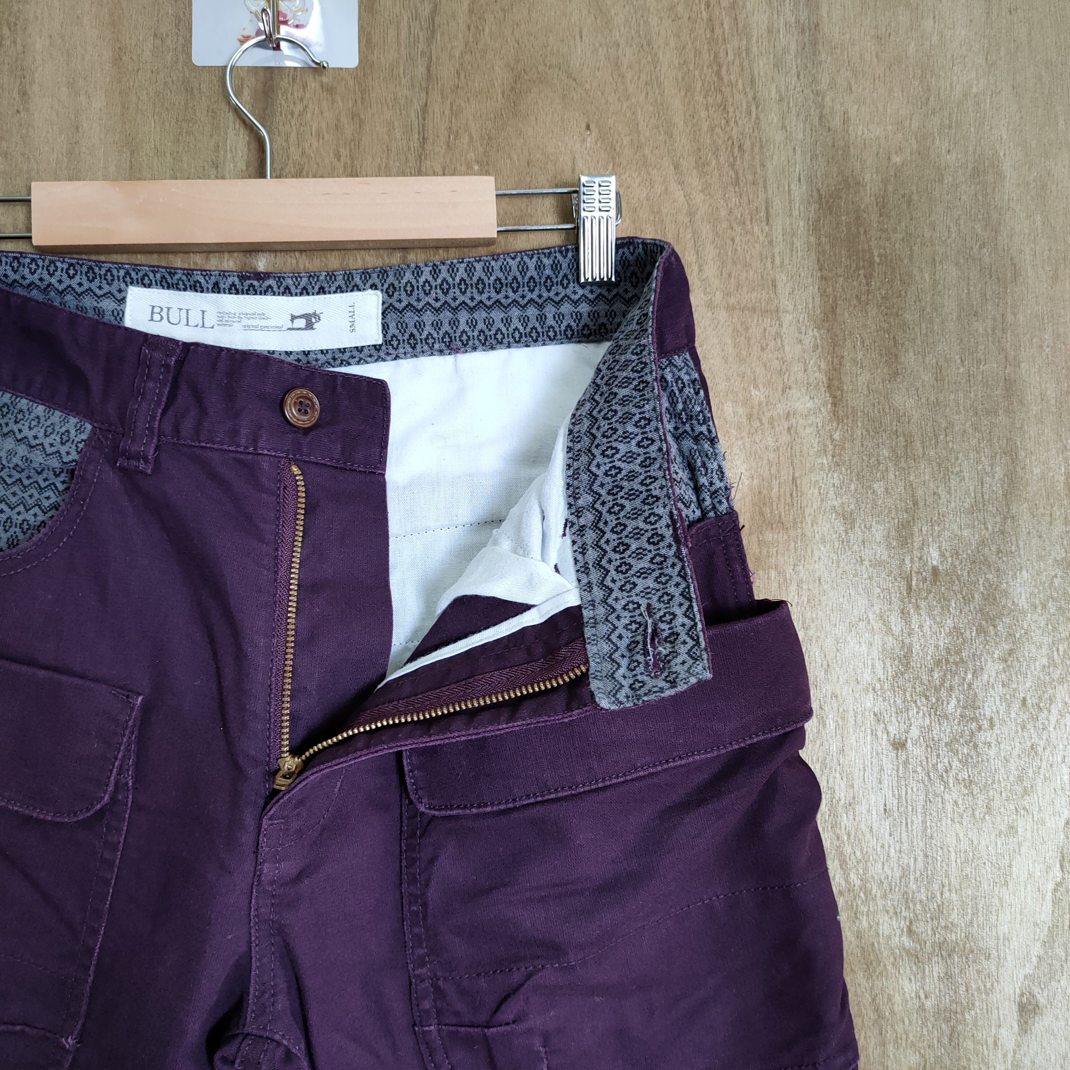 Japanese Brand JAPAN BULL BIG POCKET STREETWEAR PANTS Size US 30 / EU 46 - 6 Thumbnail