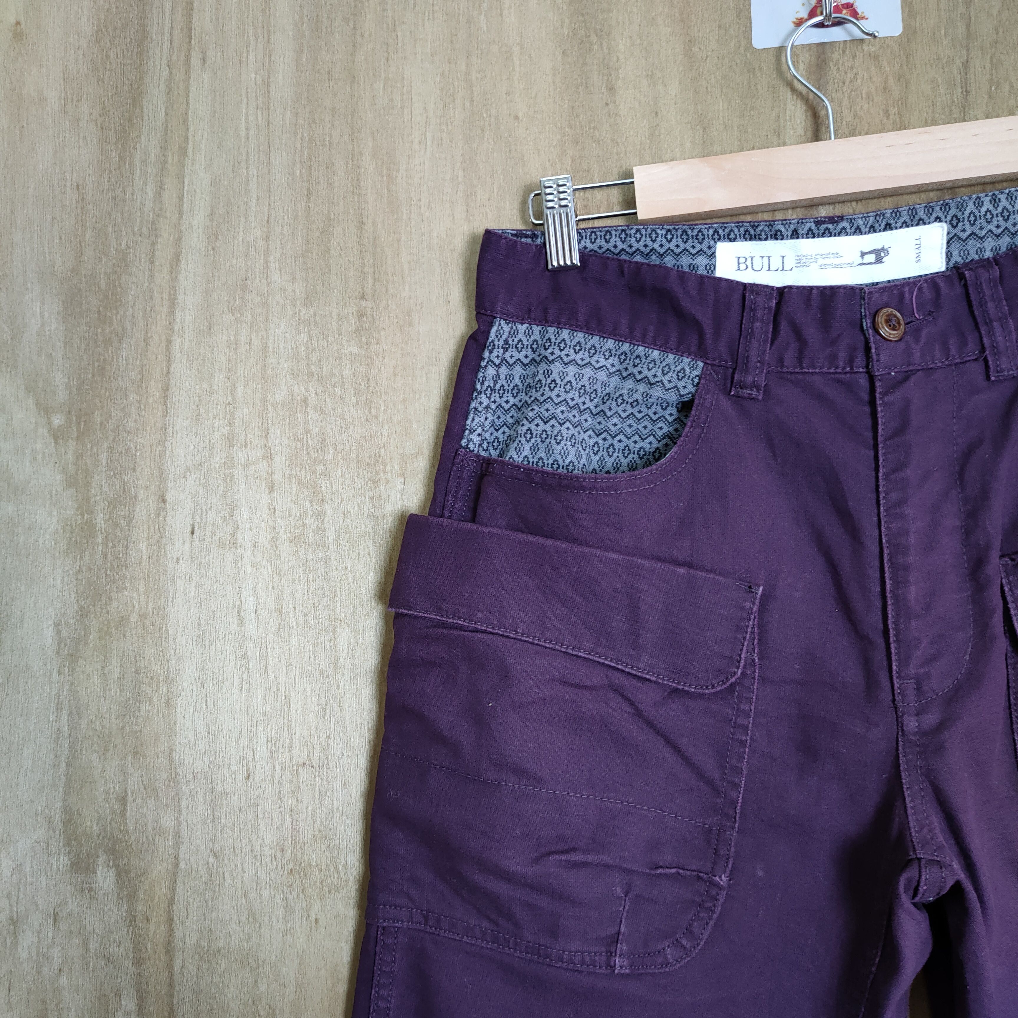 Japanese Brand JAPAN BULL BIG POCKET STREETWEAR PANTS Size US 30 / EU 46 - 8 Thumbnail
