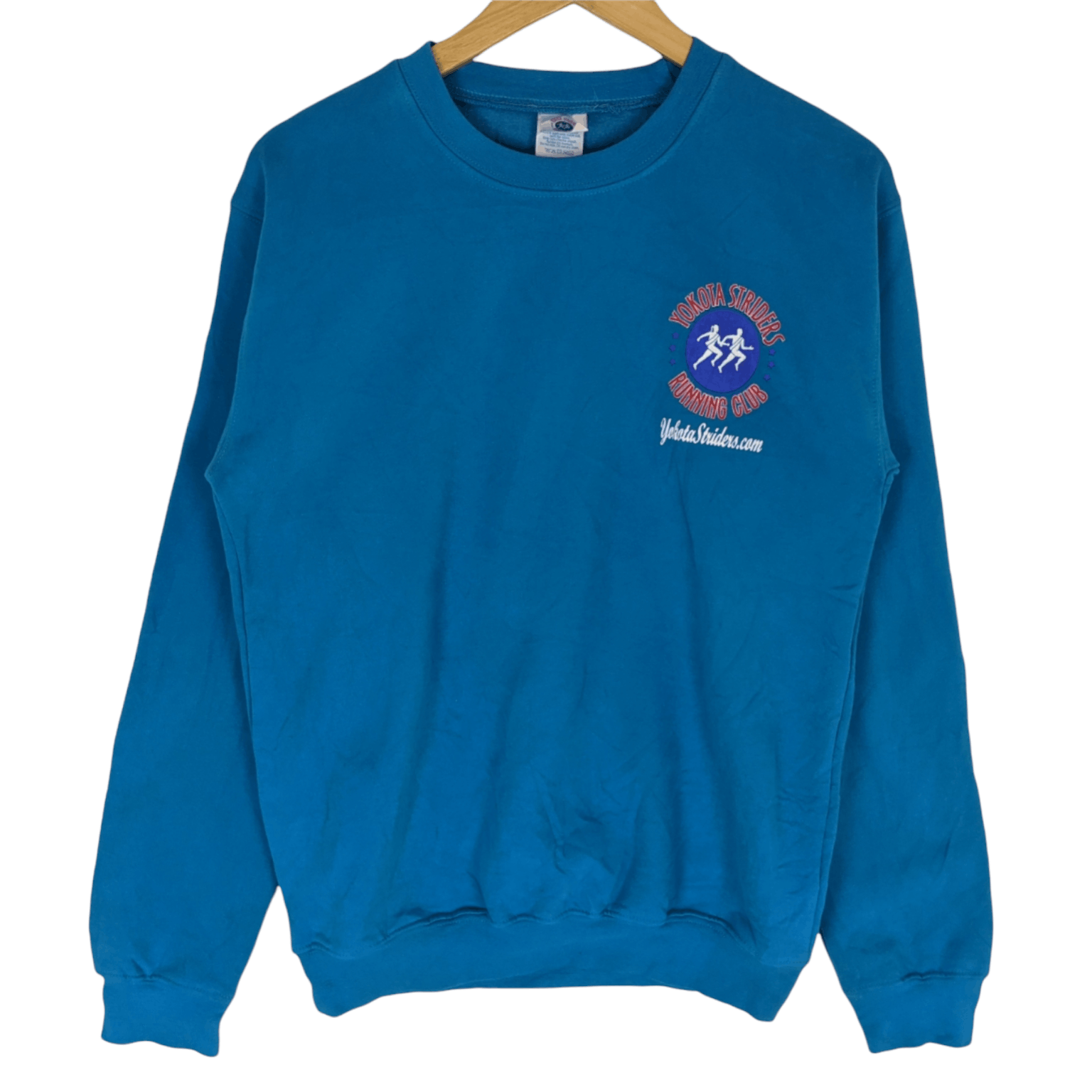 Japanese Brand YOKOTA STRIDERS 2014 Japan Running Club Jumper Sweatshirt Size US S / EU 44-46 / 1 - 2 Thumbnail