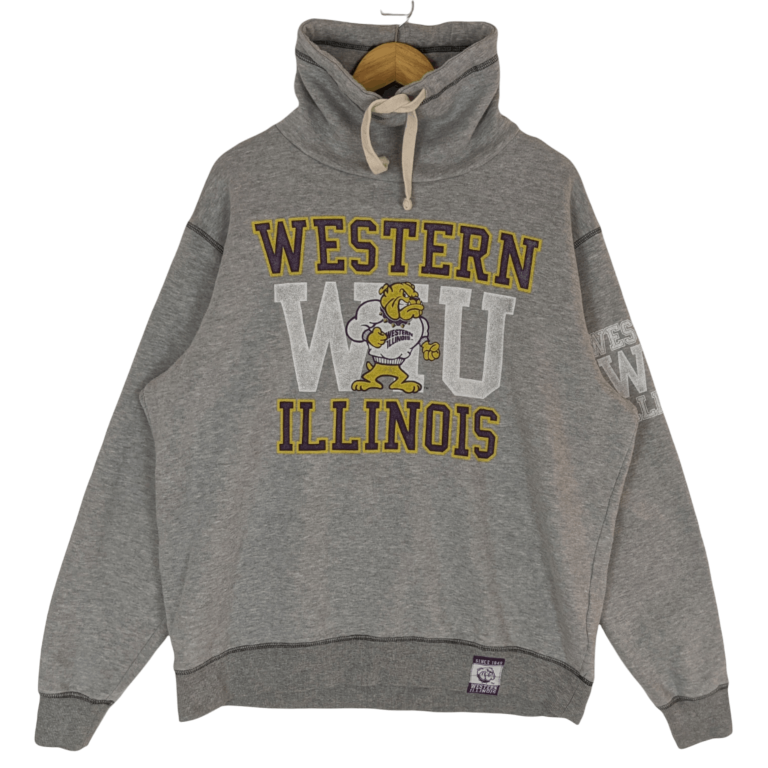 American Apparel UNIV COLLECTION Western Illinois University Sweatshirt Size US XXL / EU 58 / 5 - 2 Thumbnail