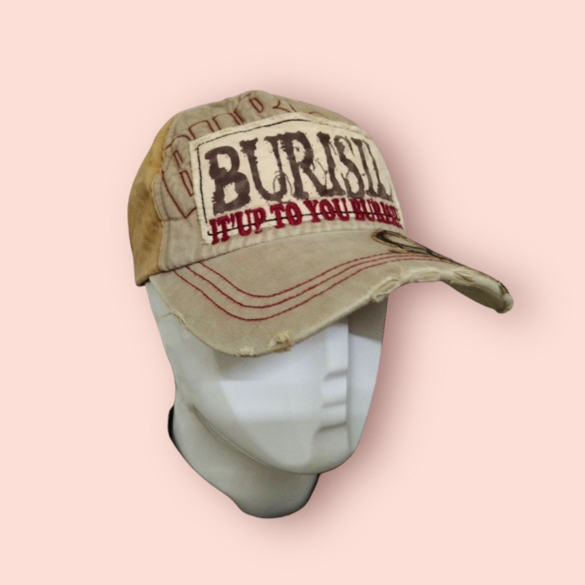 If Six Was Nine × Vintage BURISIL VINTAGE DISTRESSED PATCHES STRAPBACK Size ONE SIZE - 6 Thumbnail