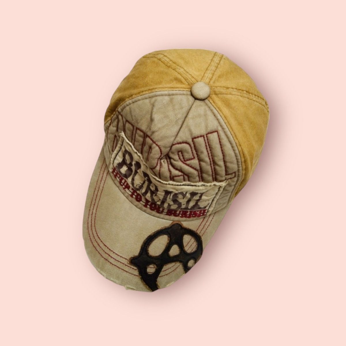 If Six Was Nine × Vintage BURISIL VINTAGE DISTRESSED PATCHES STRAPBACK Size ONE SIZE - 9 Thumbnail