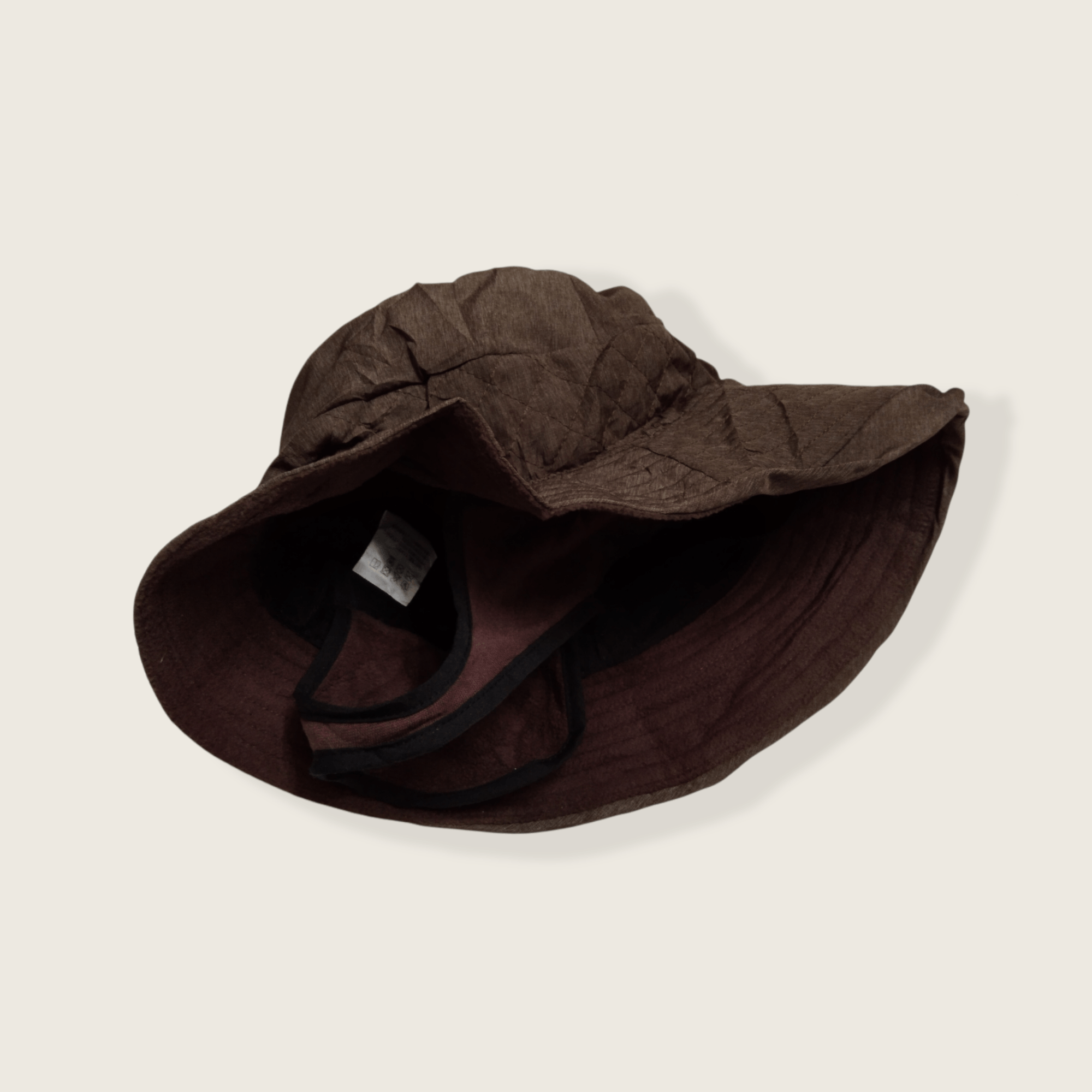 Japanese Brand × Vintage RARE VINTAGE DESIGNER QUILT EAR FLAP BUCKET HAT Size ONE SIZE - 11 Thumbnail