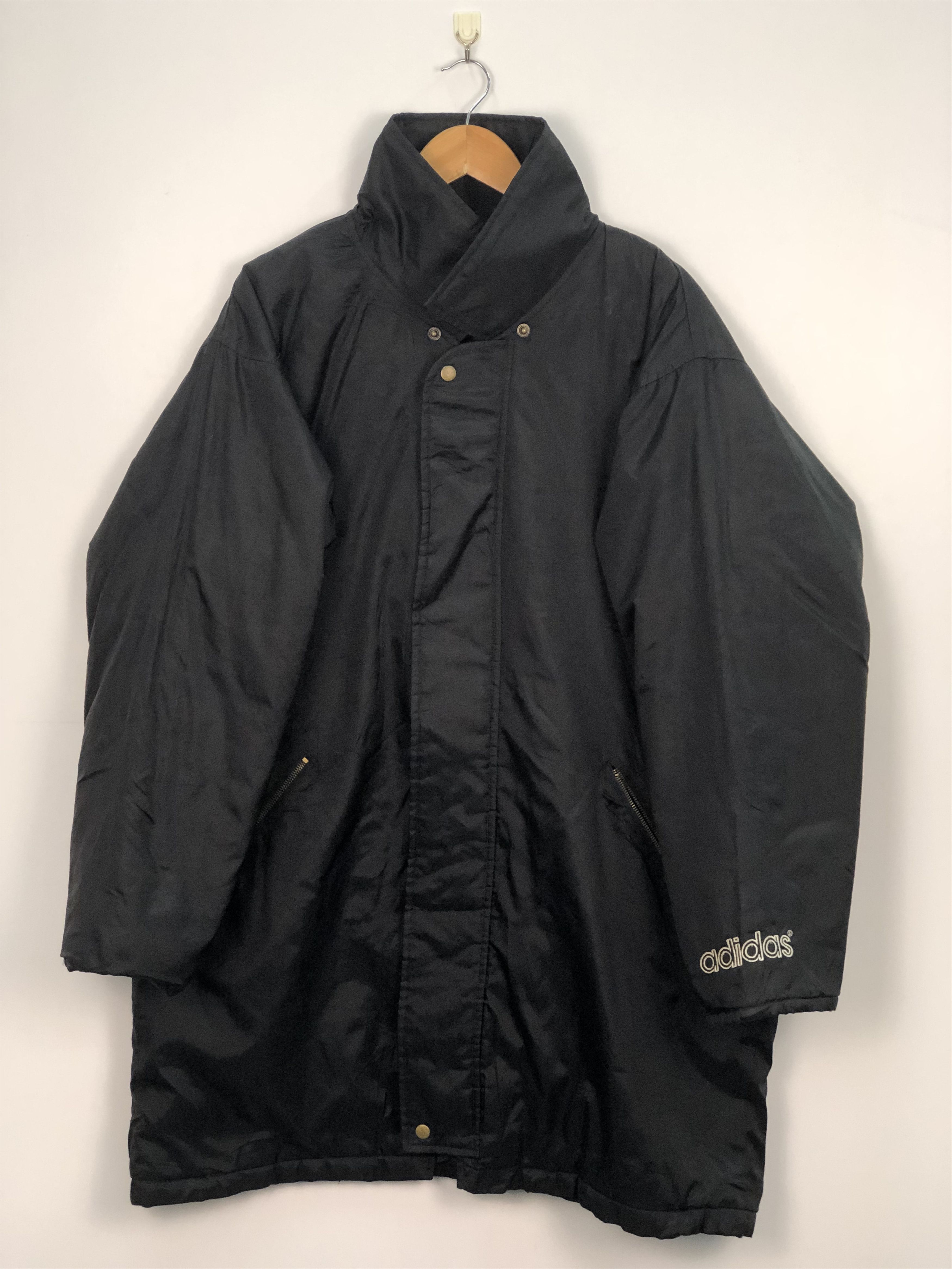 Adidas Vintage Adidas Parka Windbreaker Jacket J0169 Size US L / EU 52-54 / 3 - 3 Thumbnail