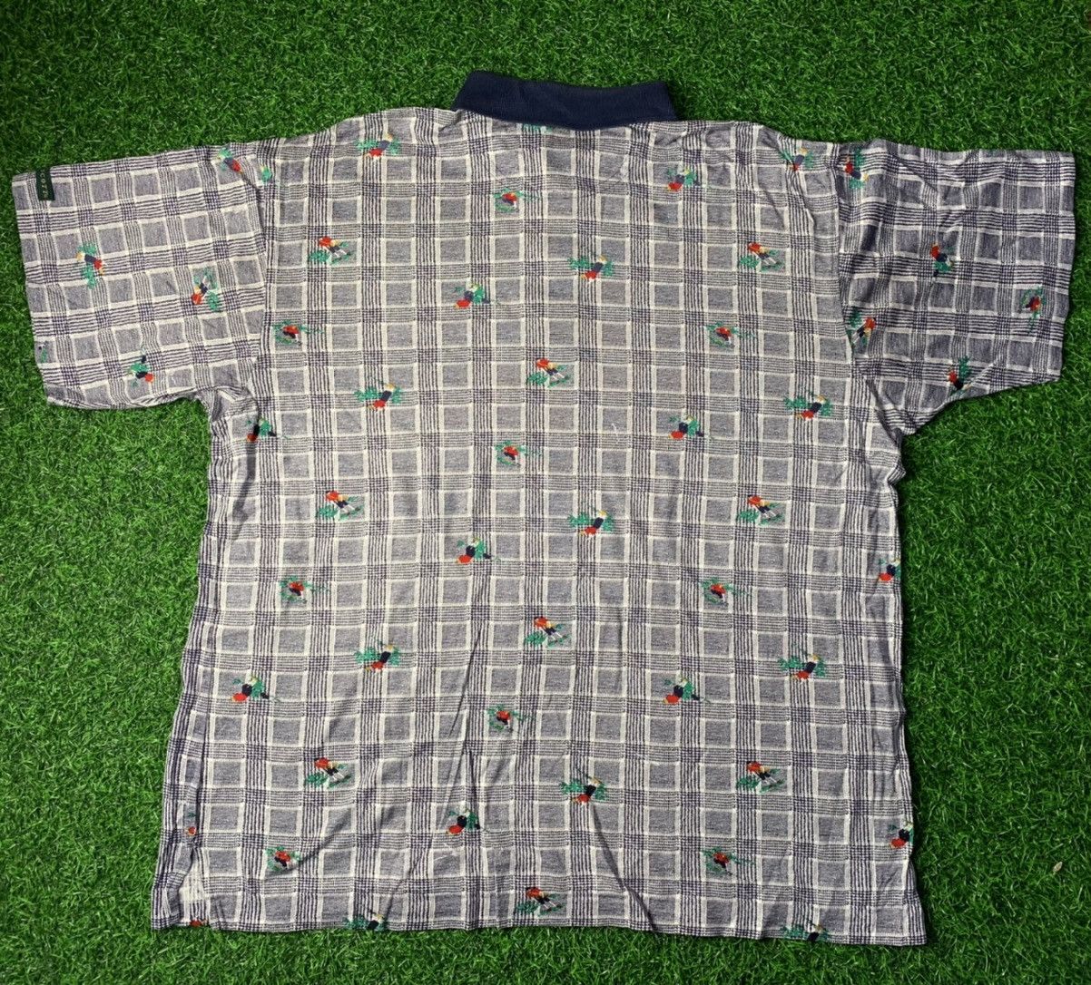 Lyle & Scott Vintage Lyle & Scott USA All Over Printed Ski Art Polo Size US L / EU 52-54 / 3 - 9 Thumbnail