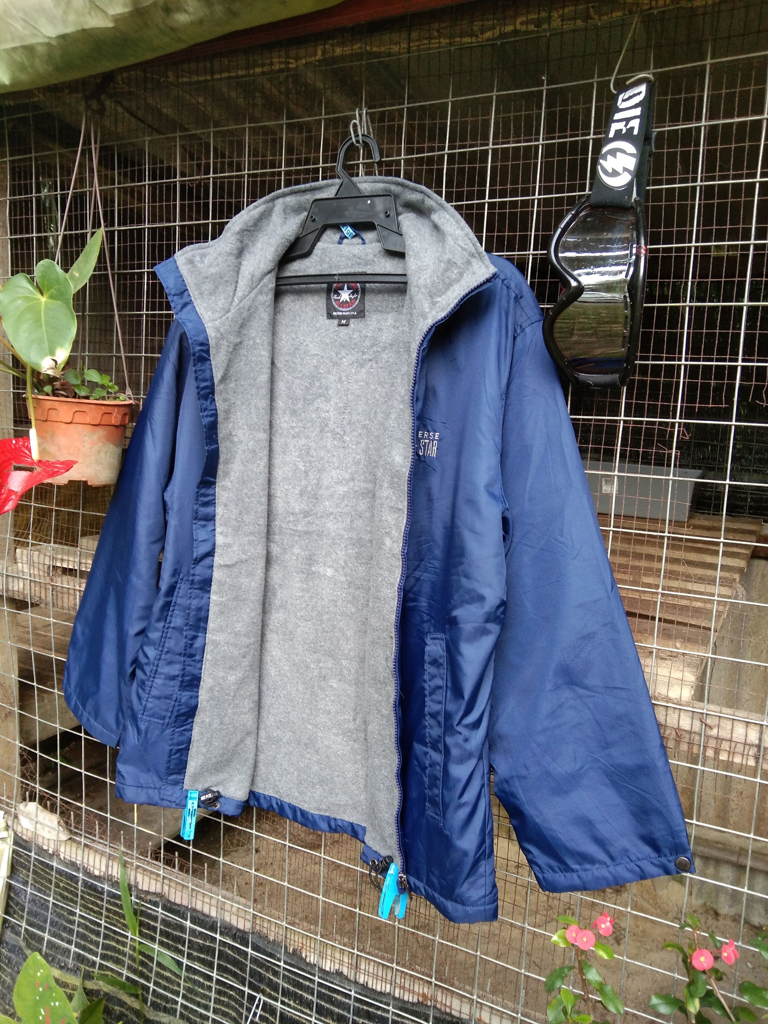 Converse VINTAGE CONVERSE ALLSTAR LIGHTLAYERS JACKET Size US L / EU 52-54 / 3 - 2 Thumbnail
