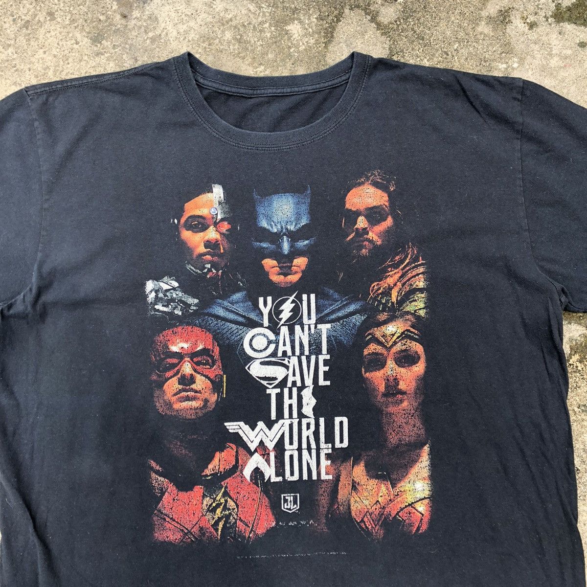 DC Comics × Marvel Comics Rare Justice League Big Image Raptees Design Promo Tee Size US XXL / EU 58 / 5 - 2 Thumbnail