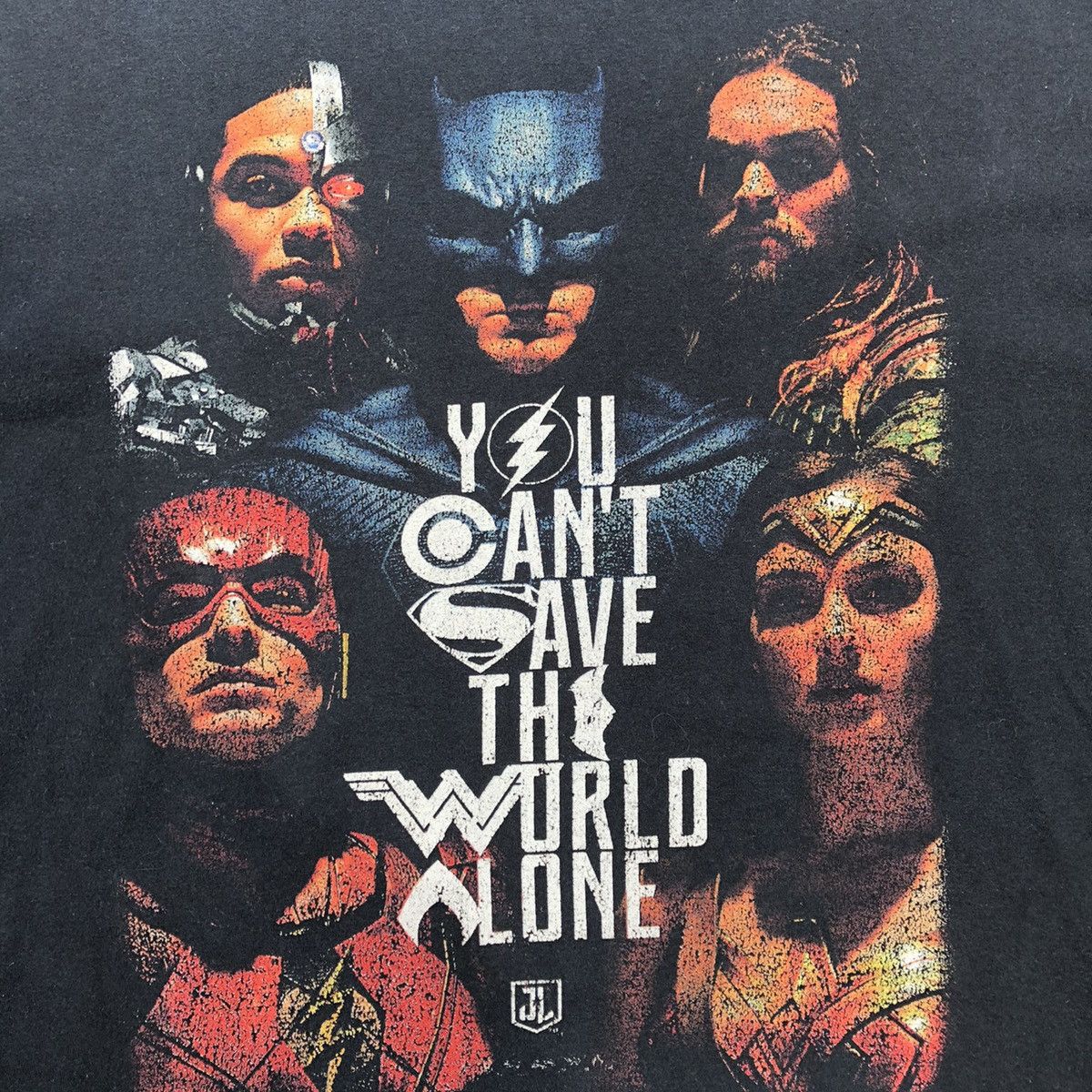 DC Comics × Marvel Comics Rare Justice League Big Image Raptees Design Promo Tee Size US XXL / EU 58 / 5 - 3 Thumbnail