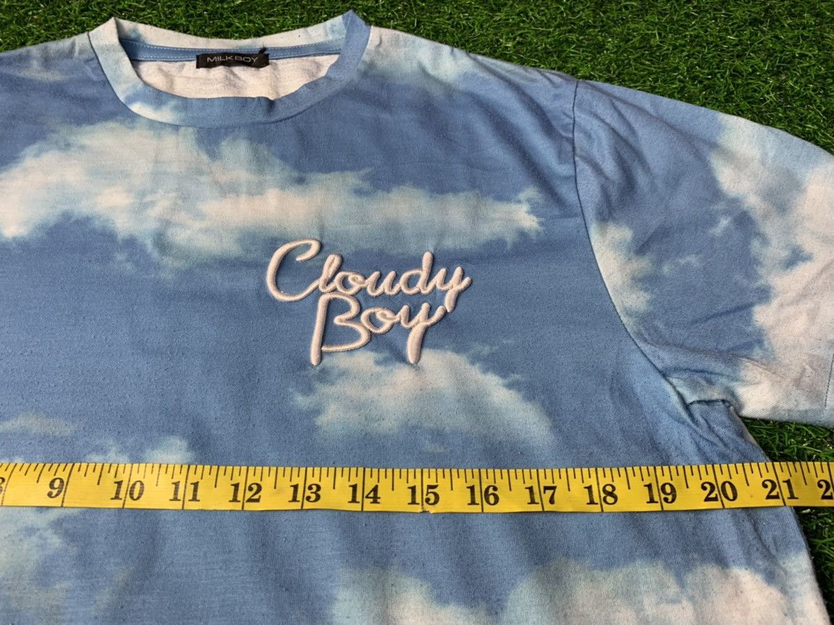 Japanese Brand Milk Boys Cloudy All Over Sky Cloud Tie Dye Tee Size US M / EU 48-50 / 2 - 9 Thumbnail