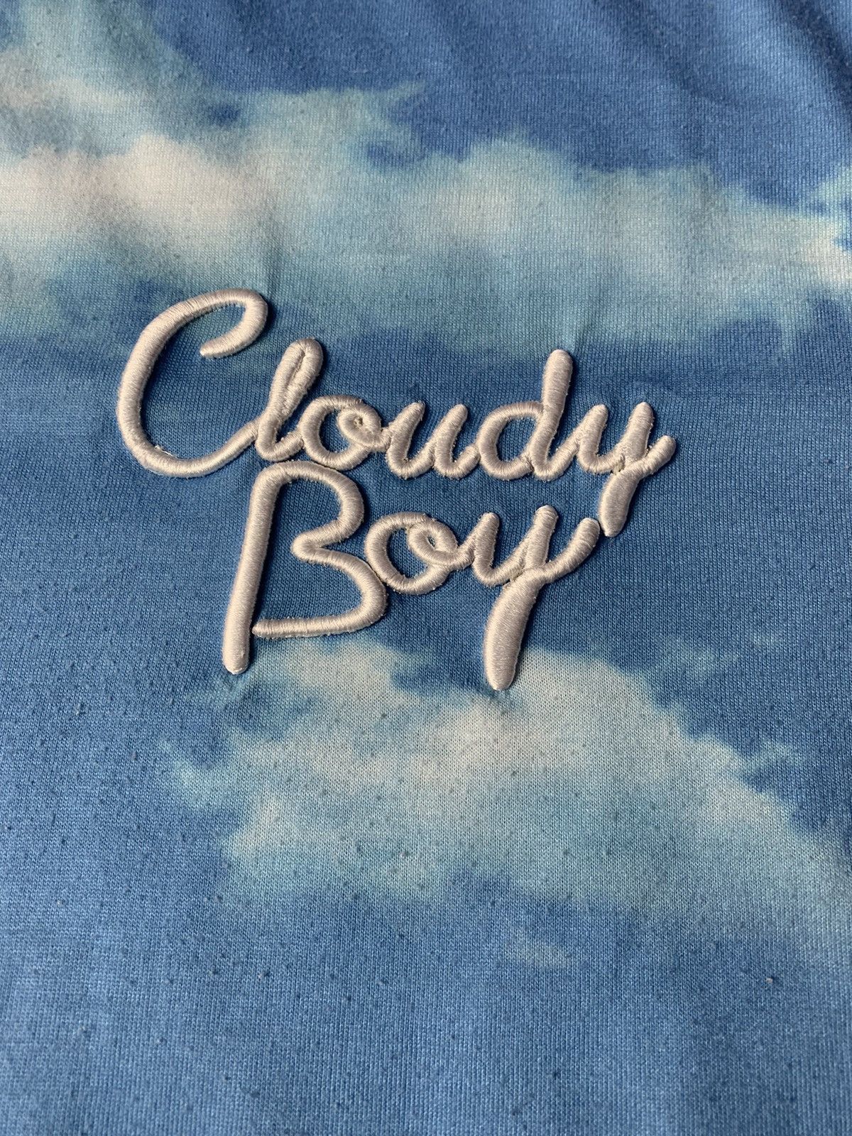 Japanese Brand Milk Boys Cloudy All Over Sky Cloud Tie Dye Tee Size US M / EU 48-50 / 2 - 2 Thumbnail