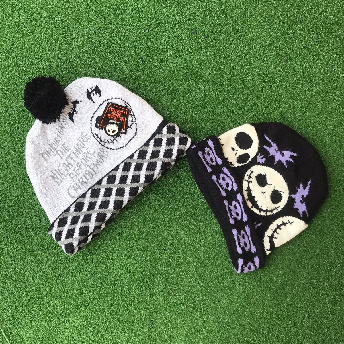 Brand The Nightmare Before Christmas Beanie hat bundle Grailed